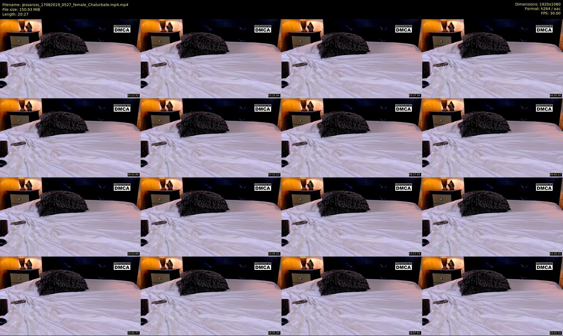 jessaross — 21 minute Chaturbate female cam show recording, 1080p, Aug 17, 2019