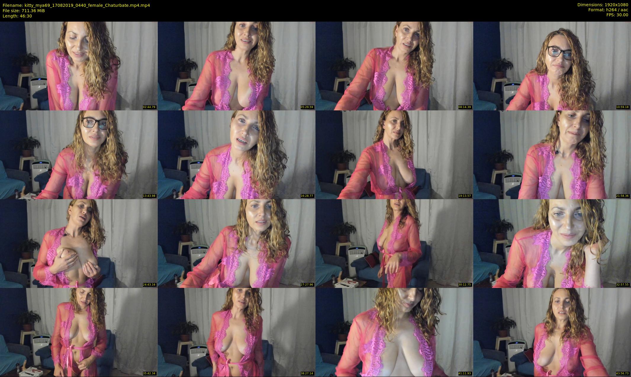kitty_mya69 — 47 minute Chaturbate female cam show recording, 1080p, Aug 17, 2019