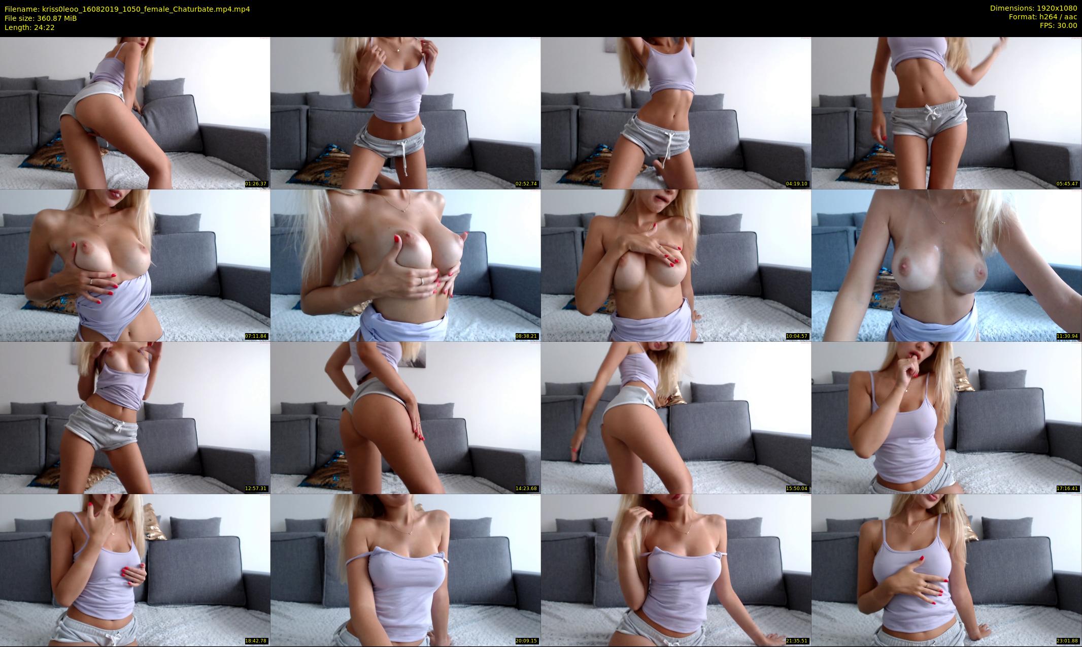 kriss0leoo — 25 minute Chaturbate couple cam show recording, 1080p, Aug 16, 2019