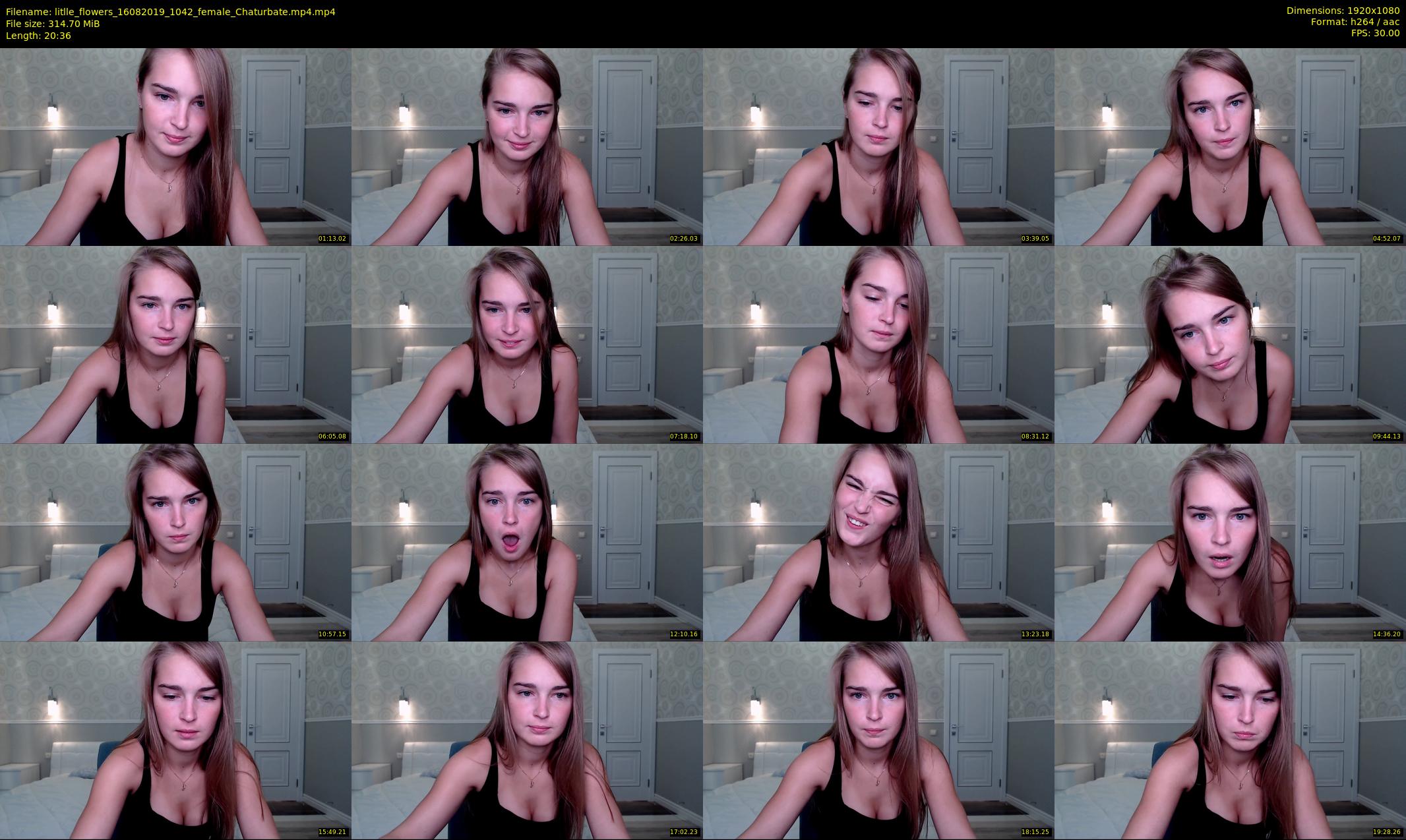 litlle_flowers — 21 minute Chaturbate female cam show recording, 1080p, Aug 16, 2019