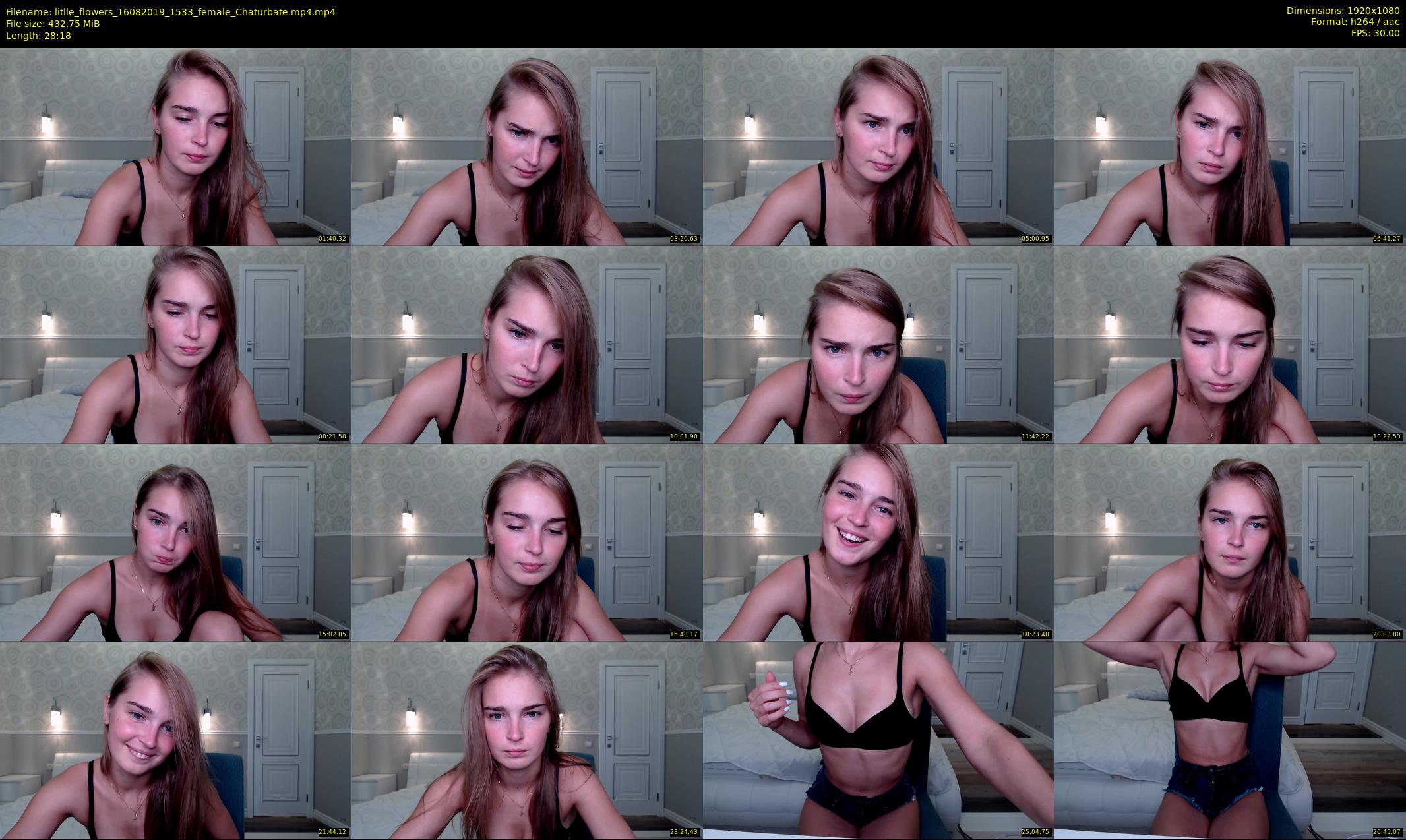 litlle_flowers — 29 minute Chaturbate female cam show recording, 1080p, Aug 16, 2019