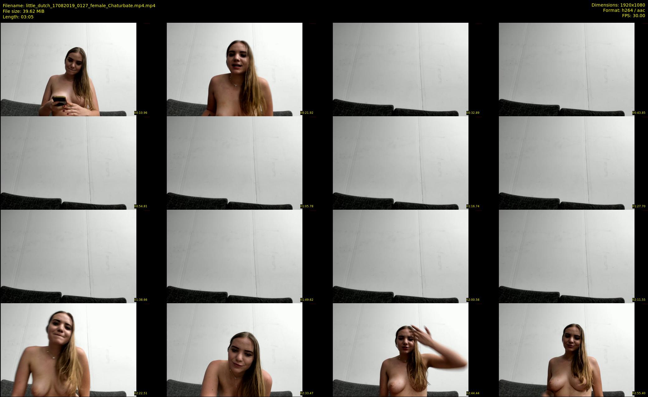 little_dutch — 4 minute Chaturbate female cam show recording, 1080p, Aug 17, 2019