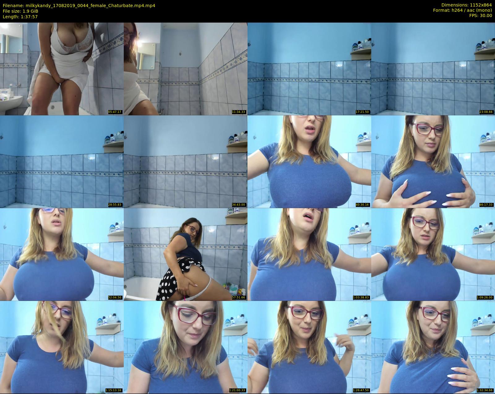 milkykandy — 98 minute Chaturbate female cam show recording, 720p, Aug 17, 2019