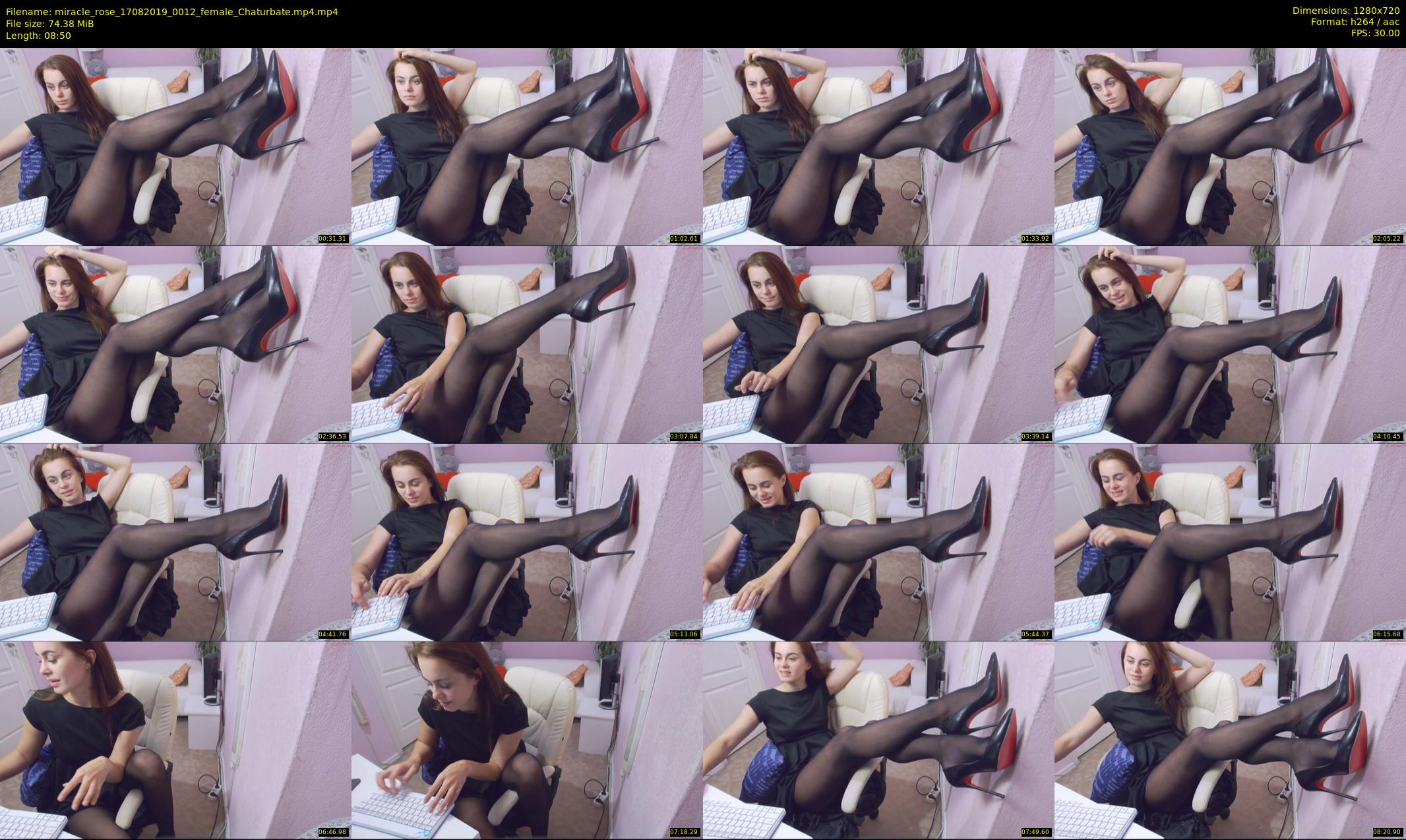 miracle_rose — 9 minute Chaturbate female cam show recording, 720p, Aug 17, 2019
