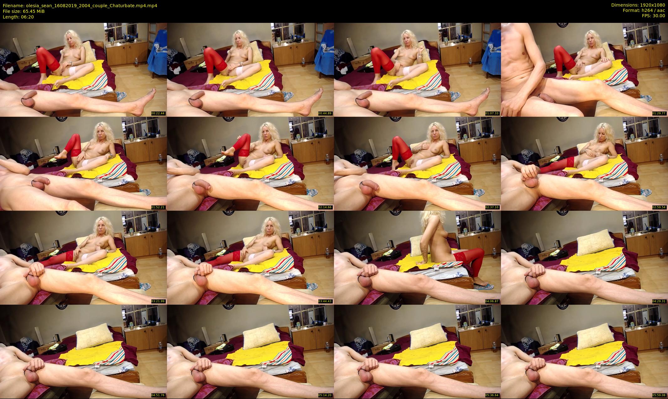 olesia_sean — 7 minute Chaturbate couple cam show recording, 1080p, Aug 16, 2019