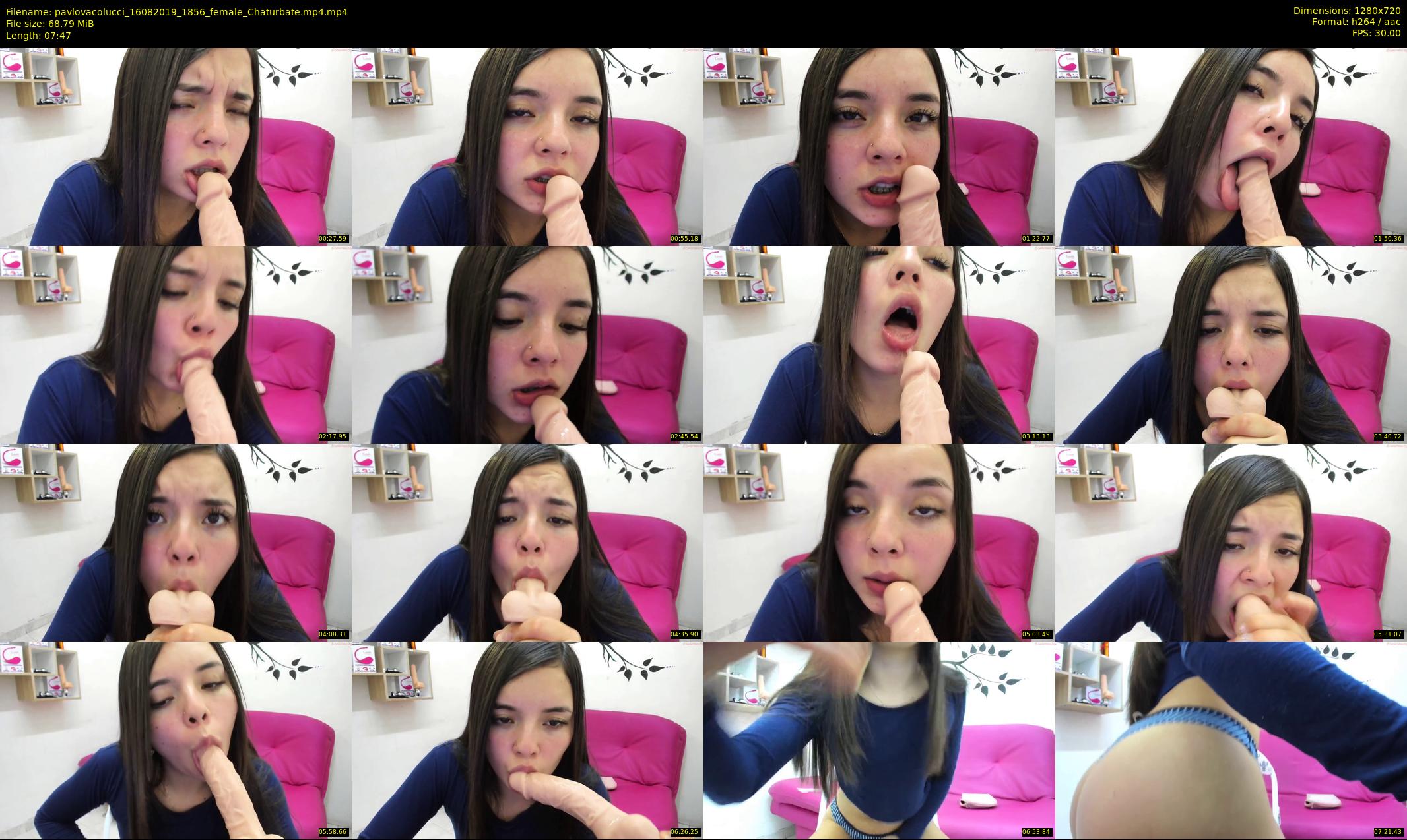 pavlovacolucci — 8 minute Chaturbate female cam show recording, 720p, Aug 16, 2019