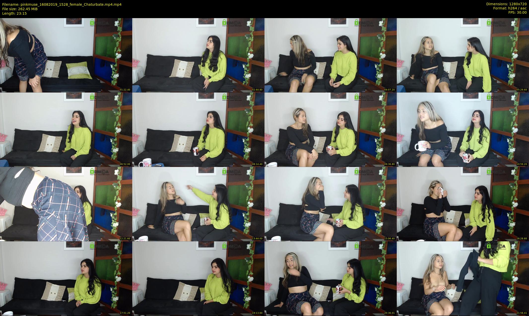 pinkmuse — 24 minute Chaturbate couple cam show recording, 720p, Aug 16, 2019