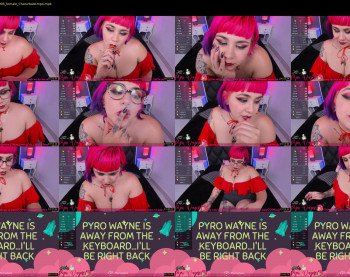 pyrowayne — 37 minute Chaturbate female cam show recording, 720p, Aug 17, 2019