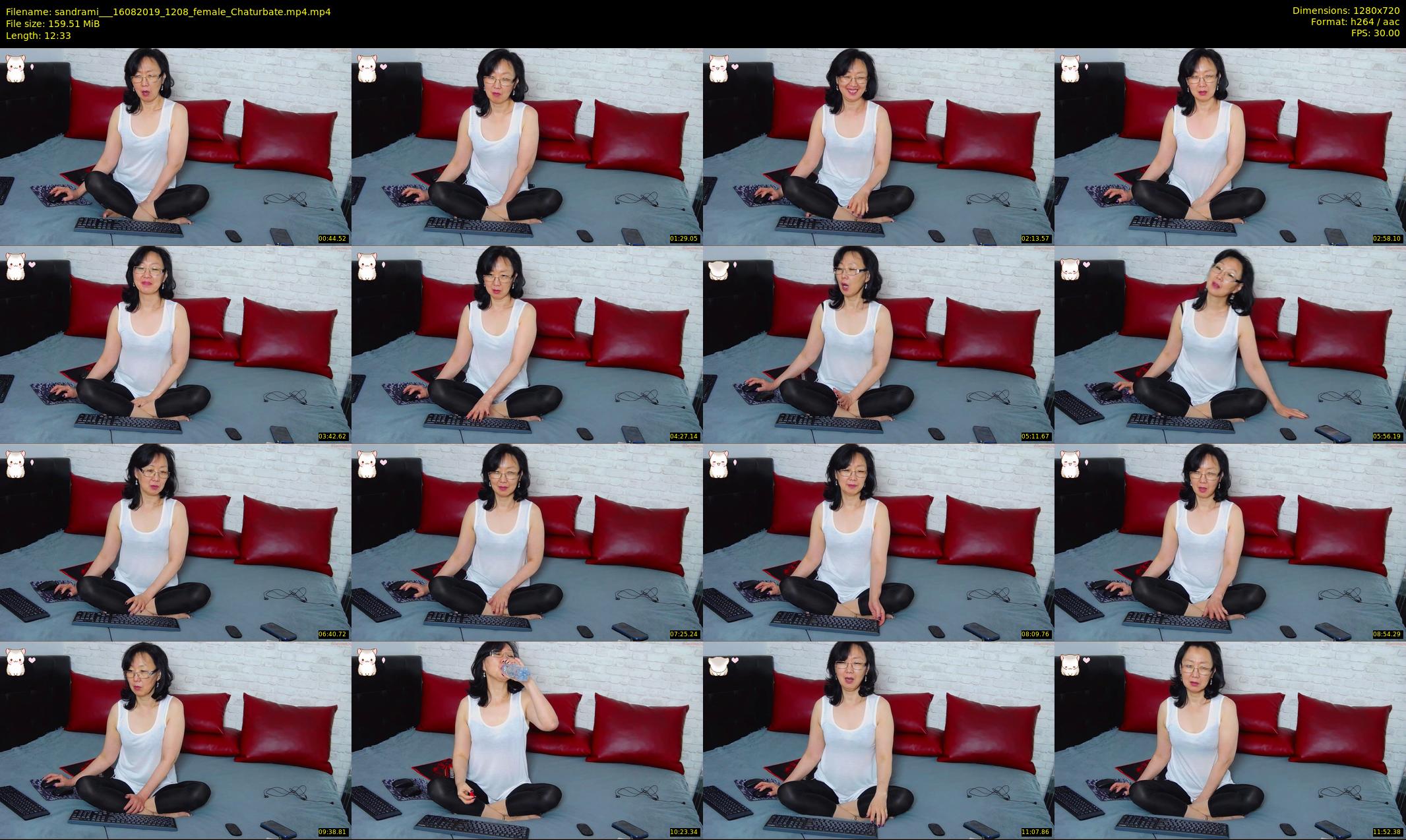 sandrami__ — 13 minute Chaturbate female cam show recording, 720p, Aug 16, 2019