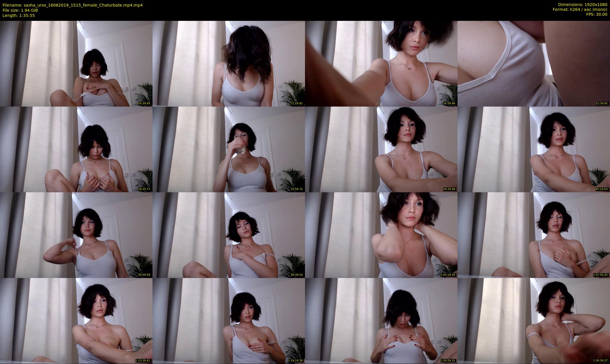 sasha_ursx — 96 minute Chaturbate female cam show recording, 1080p, Aug 16, 2019