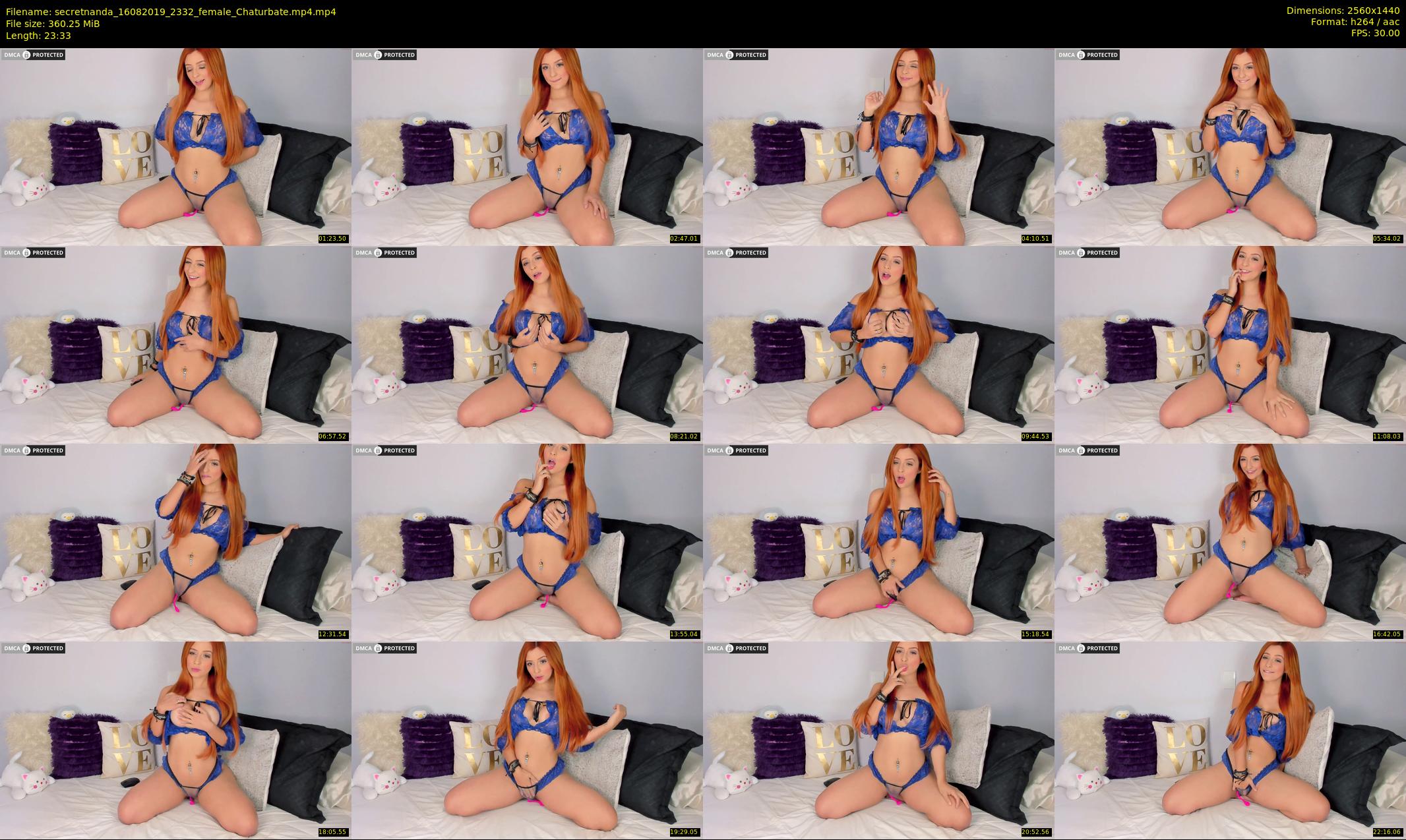 secretnanda — 24 minute Chaturbate female cam show recording, 1080p, Aug 16, 2019