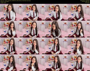 sophia_alejandra — 20 minute Chaturbate female cam show recording, 720p, Aug 16, 2019