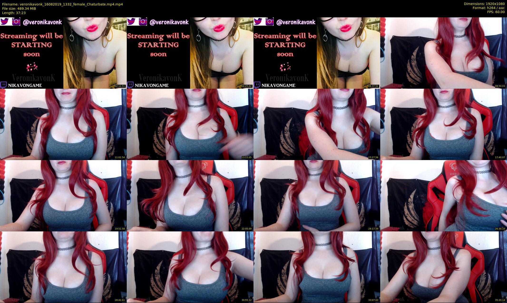 veronikavonk — 38 minute Chaturbate female cam show recording, 1080p, Aug 16, 2019