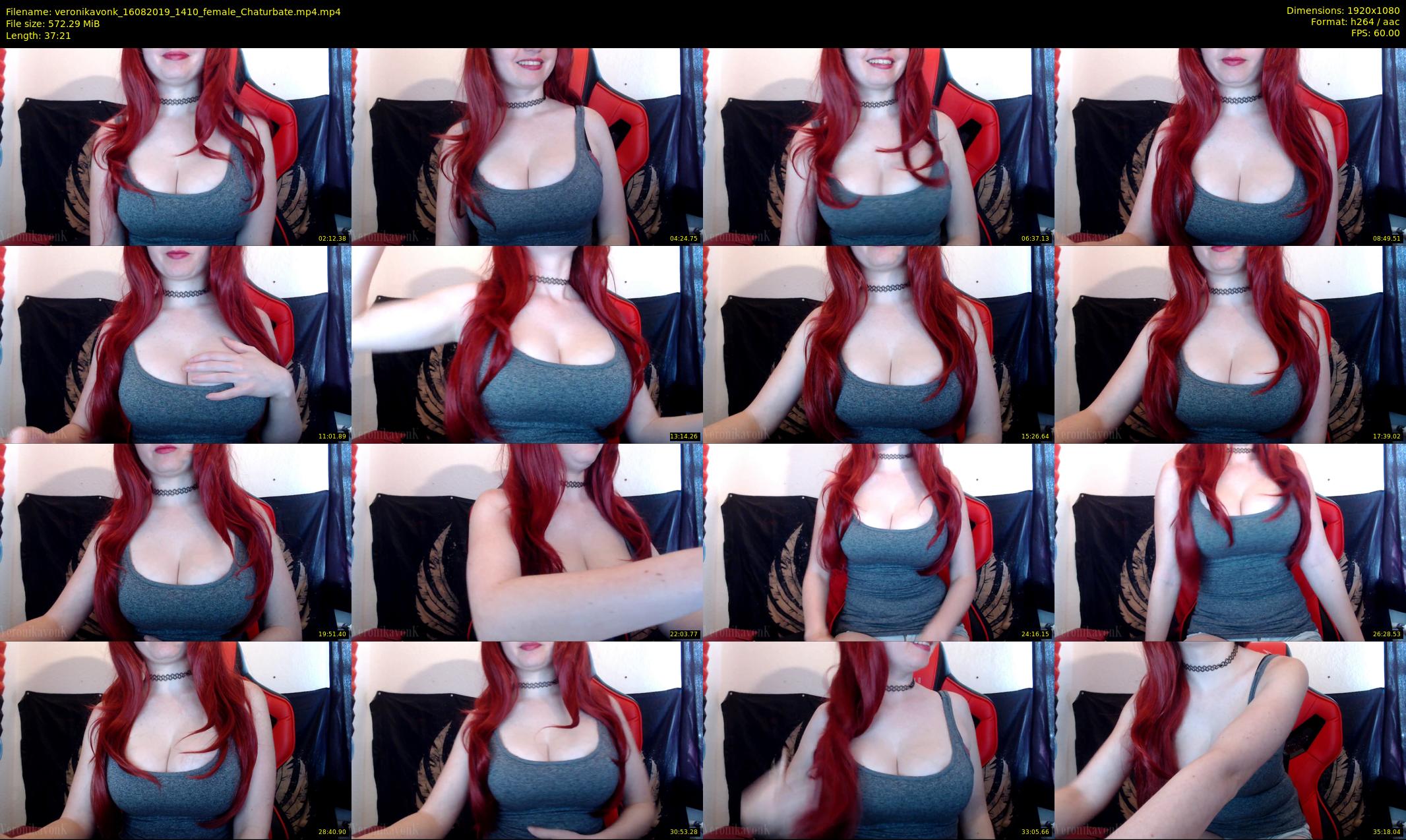 veronikavonk — 38 minute Chaturbate female cam show recording, 1080p, Aug 16, 2019