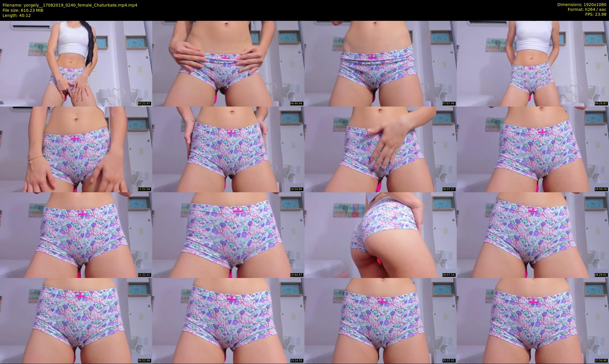 yorgely_ — 41 minute Chaturbate female cam show recording, 1080p, Aug 17, 2019