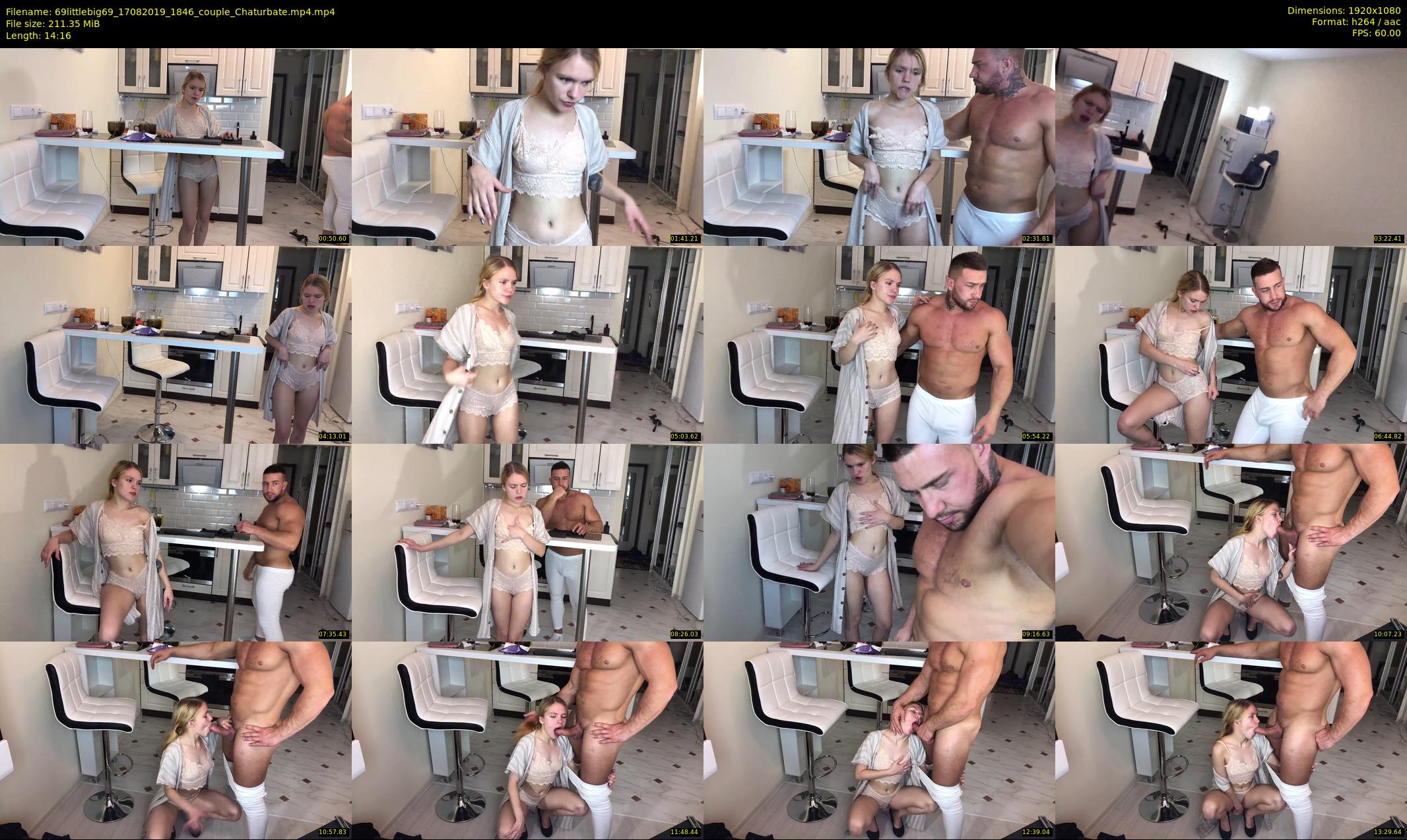 69littlebig69 — 15 minute Chaturbate couple cam show recording, 1080p, Aug 17, 2019