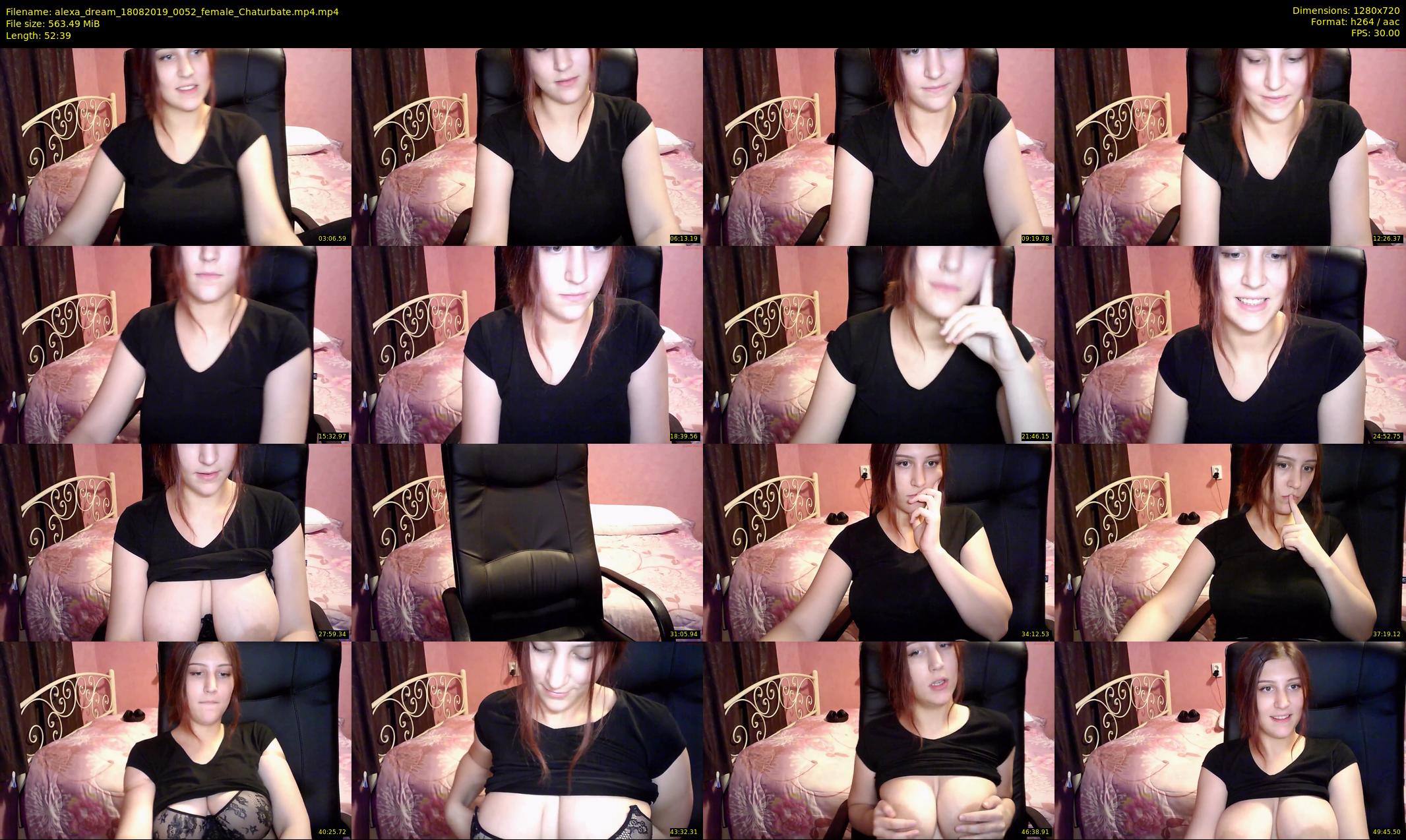 alexa_dream — 53 minute Chaturbate female cam show recording, 720p, Aug 18, 2019