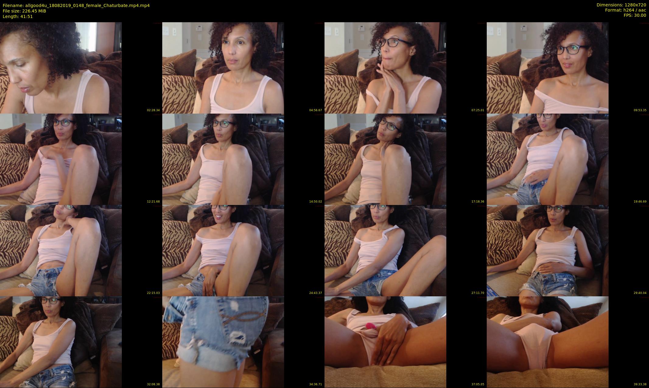 allgood4u — 42 minute Chaturbate couple cam show recording, 720p, Aug 18, 2019