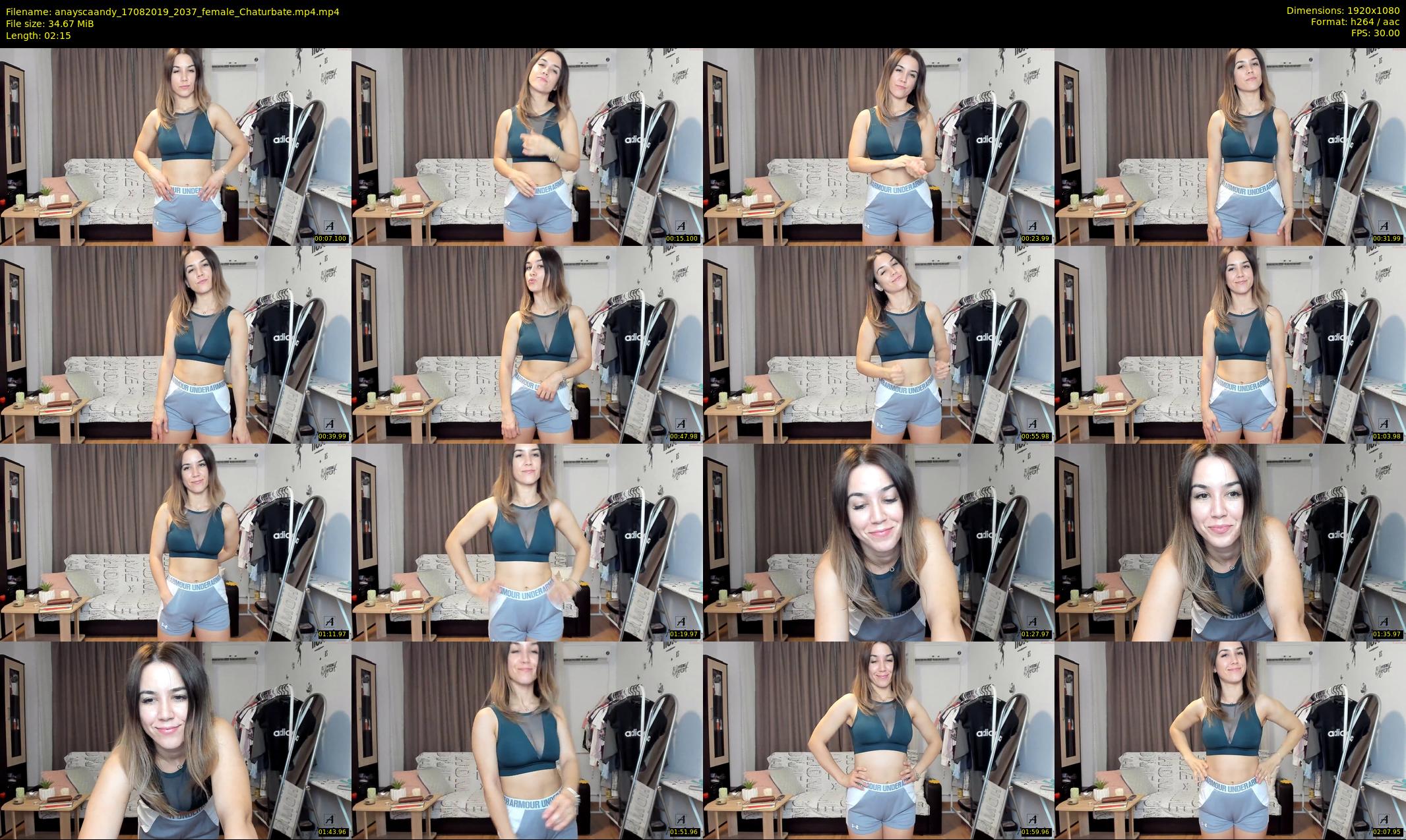 anayscaandy — 3 minute Chaturbate female cam show recording, 1080p, Aug 17, 2019