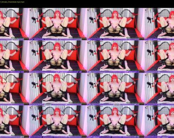 annajelly — 35 minute Chaturbate couple cam show recording, 1080p, Aug 17, 2019