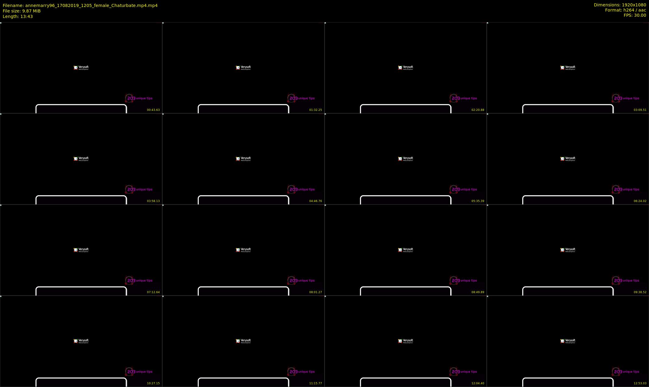 annemarry96 — 14 minute Chaturbate female cam show recording, 1080p, Aug 17, 2019