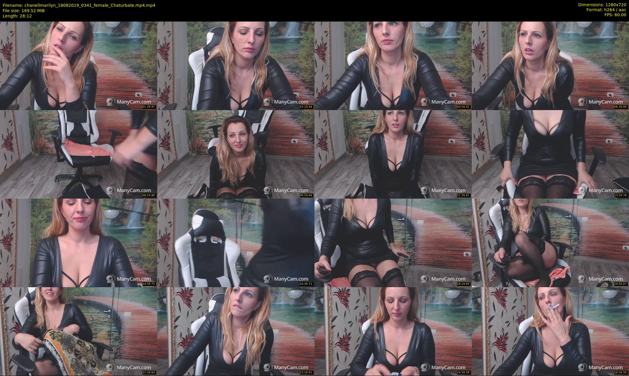 chanellmarilyn — 29 minute Chaturbate female cam show recording, 720p, Aug 18, 2019