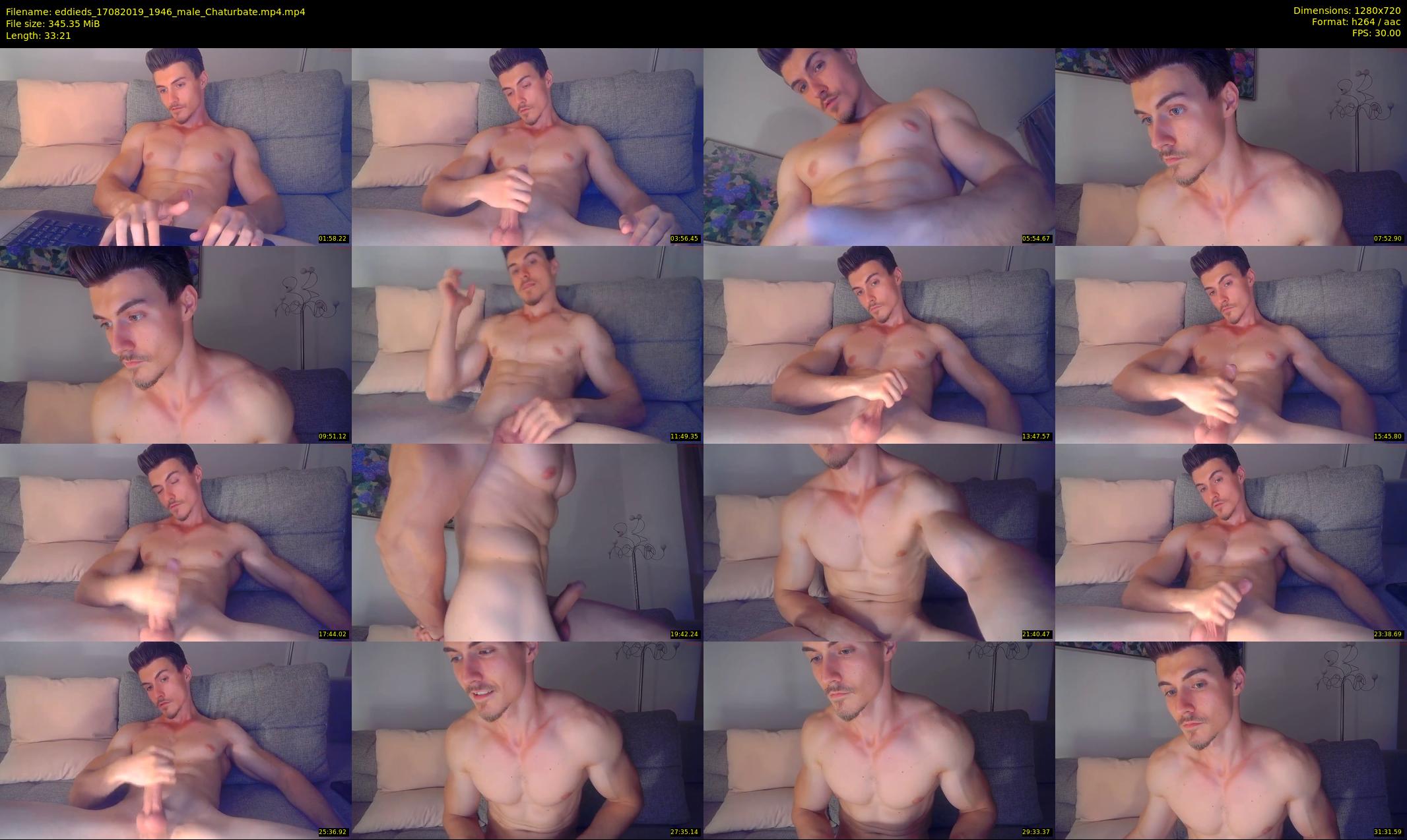 eddieds — 34 minute Chaturbate male cam show recording, 720p, Aug 17, 2019