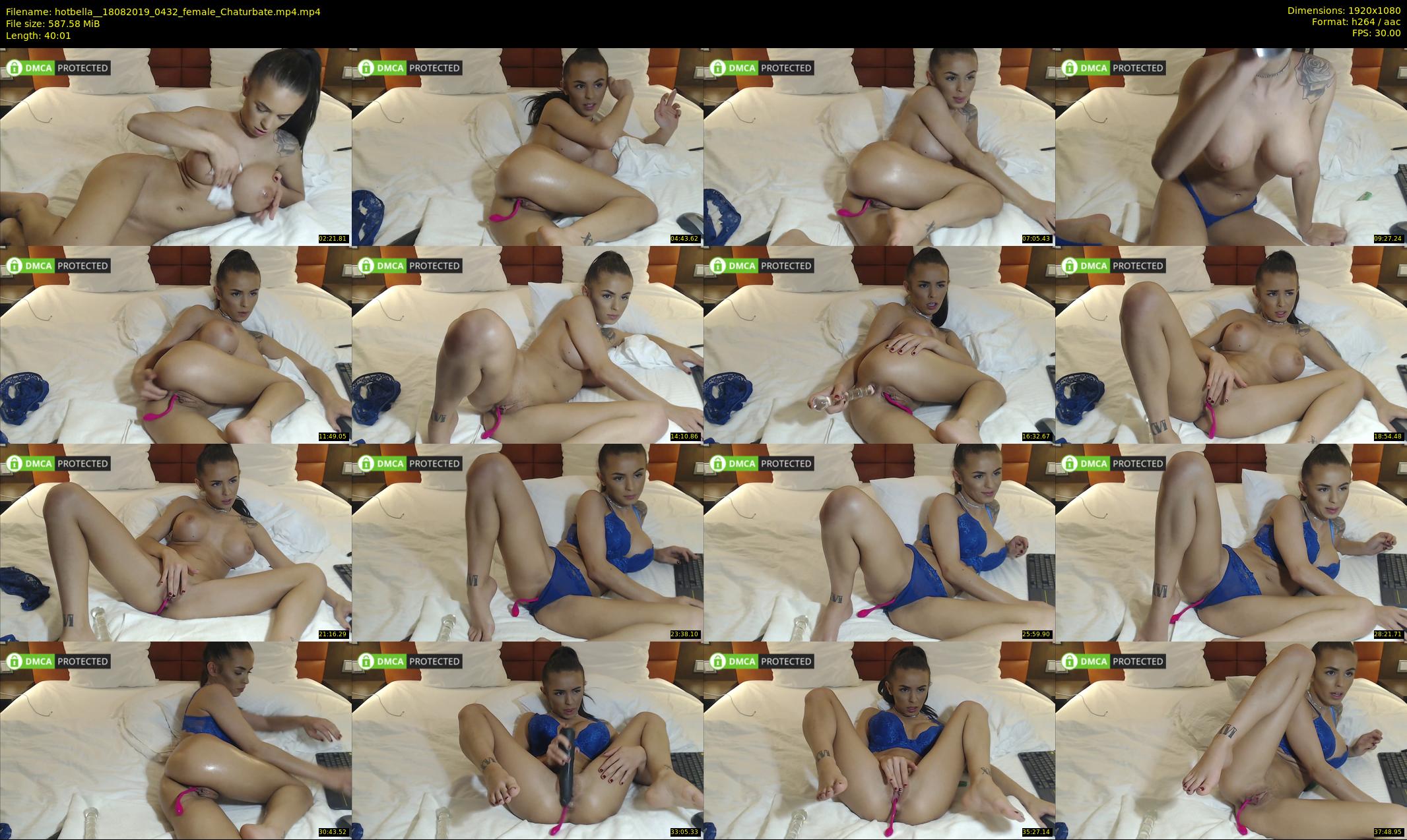 hotbella_ — 41 minute Chaturbate female cam show recording, 1080p, Aug 18, 2019