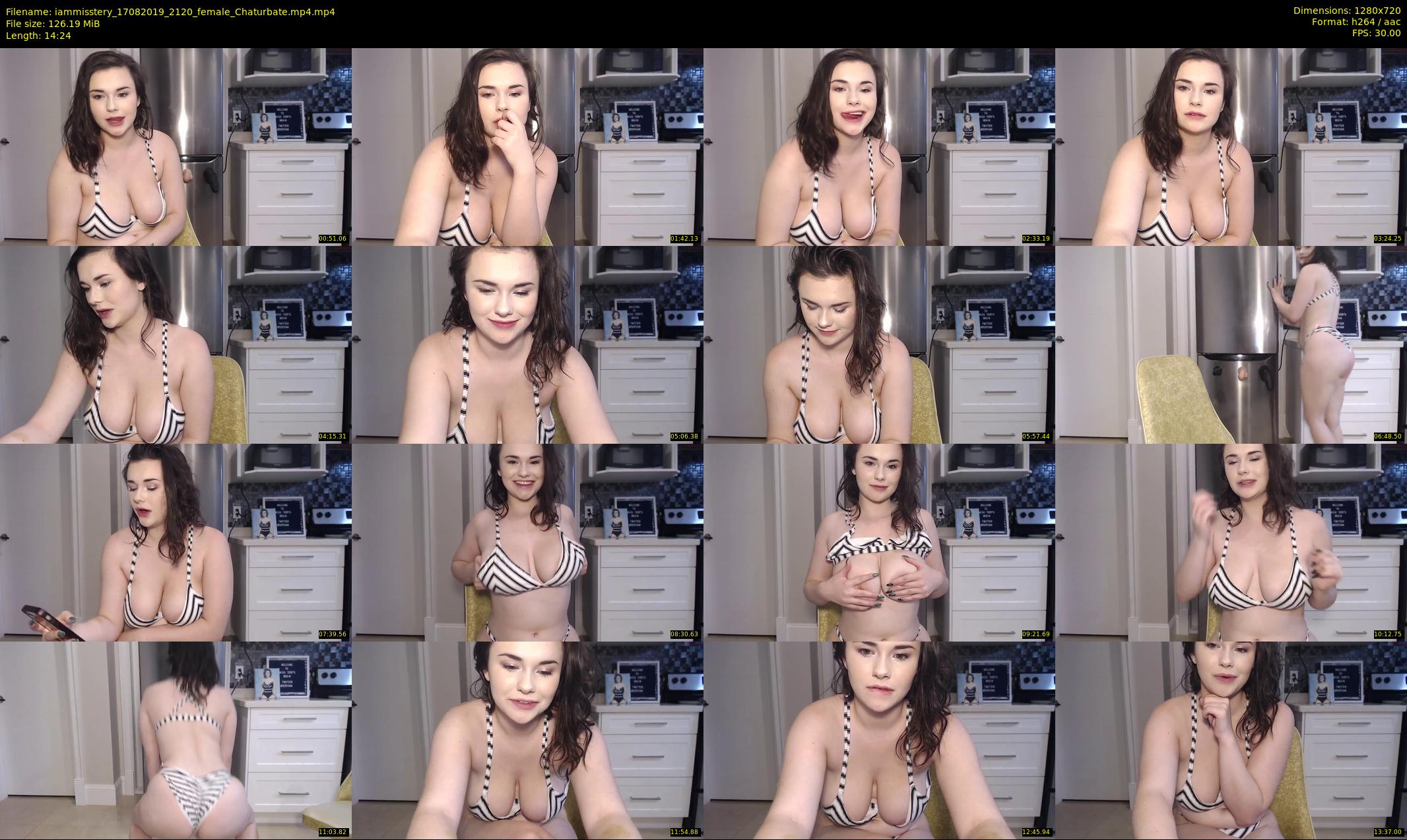 iammisstery — 15 minute Chaturbate female cam show recording, 720p, Aug 17, 2019