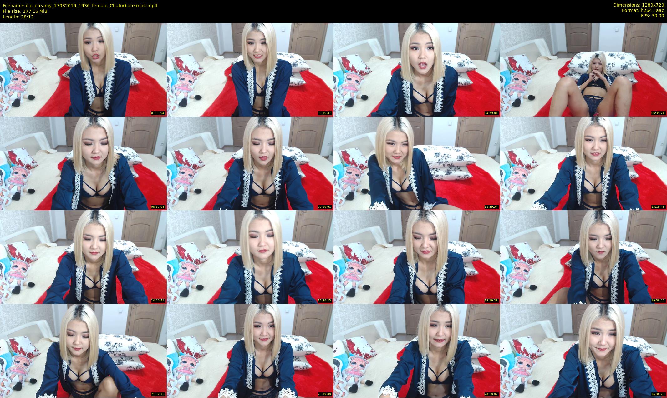 ice_creamy — 29 minute Chaturbate female cam show recording, 720p, Aug 17, 2019