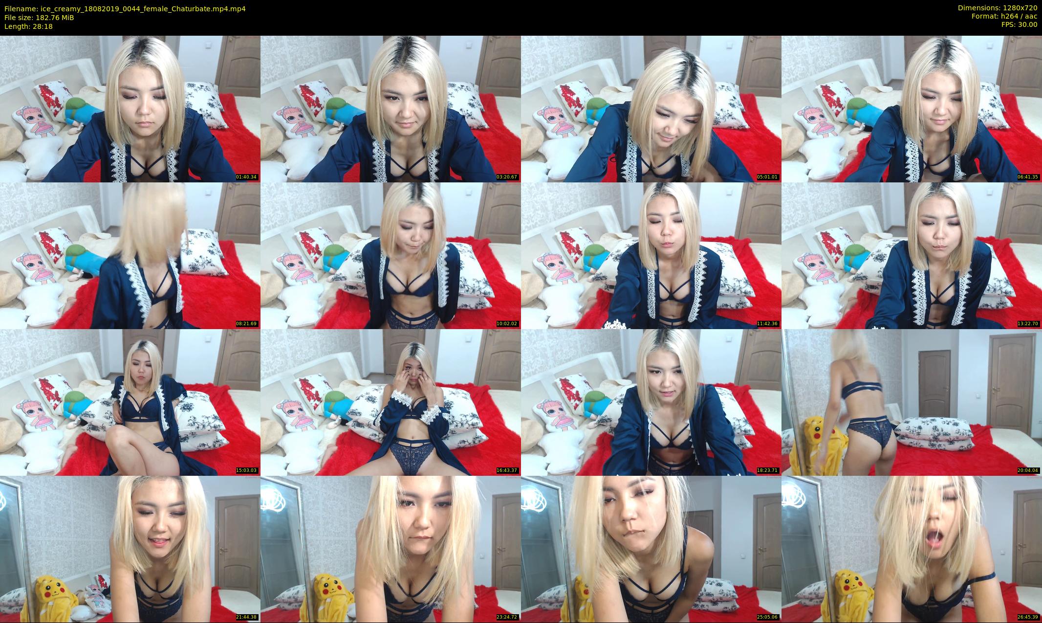 ice_creamy — 29 minute Chaturbate female cam show recording, 720p, Aug 18, 2019