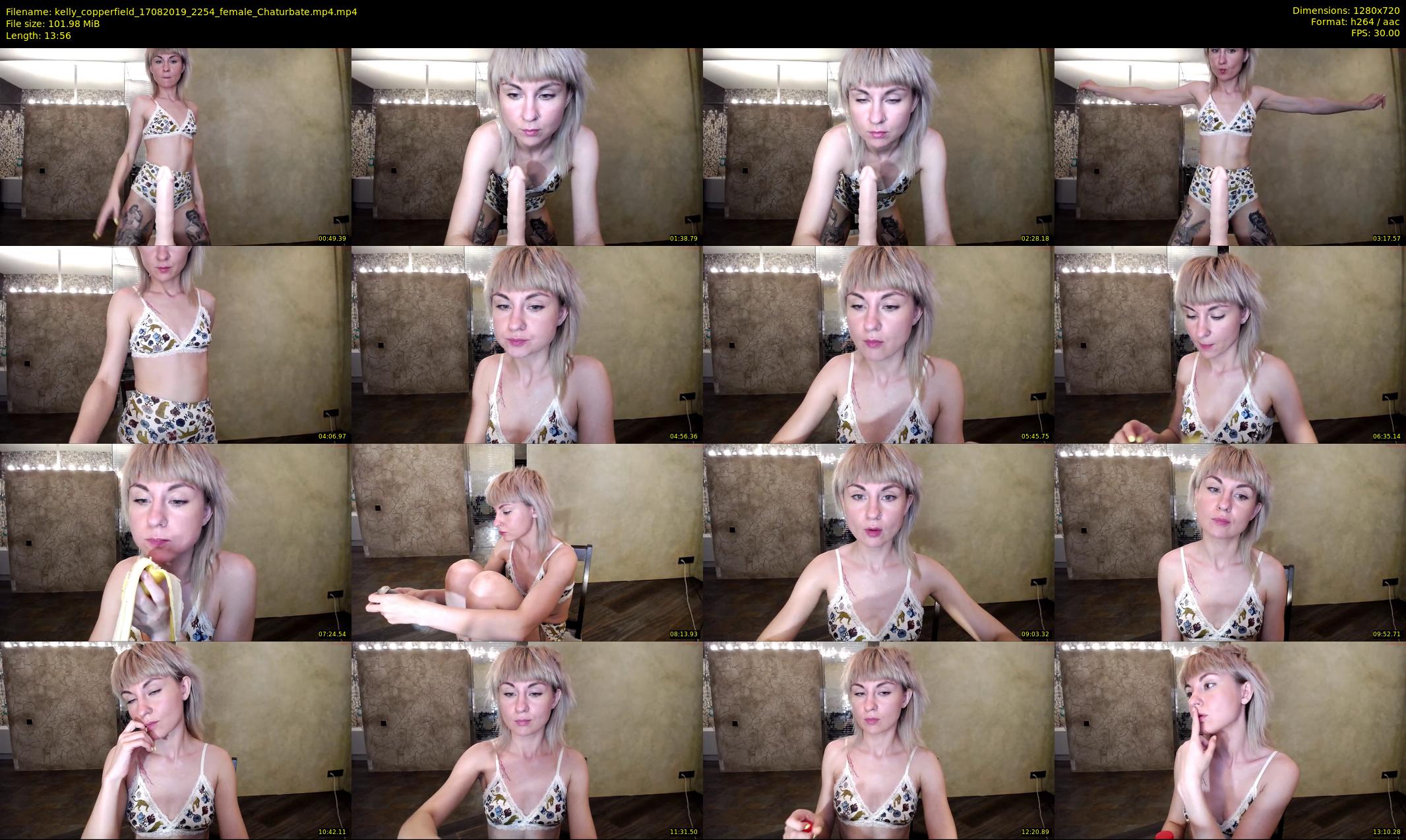 kelly_copperfield — 14 minute Chaturbate female cam show recording, 720p, Aug 17, 2019