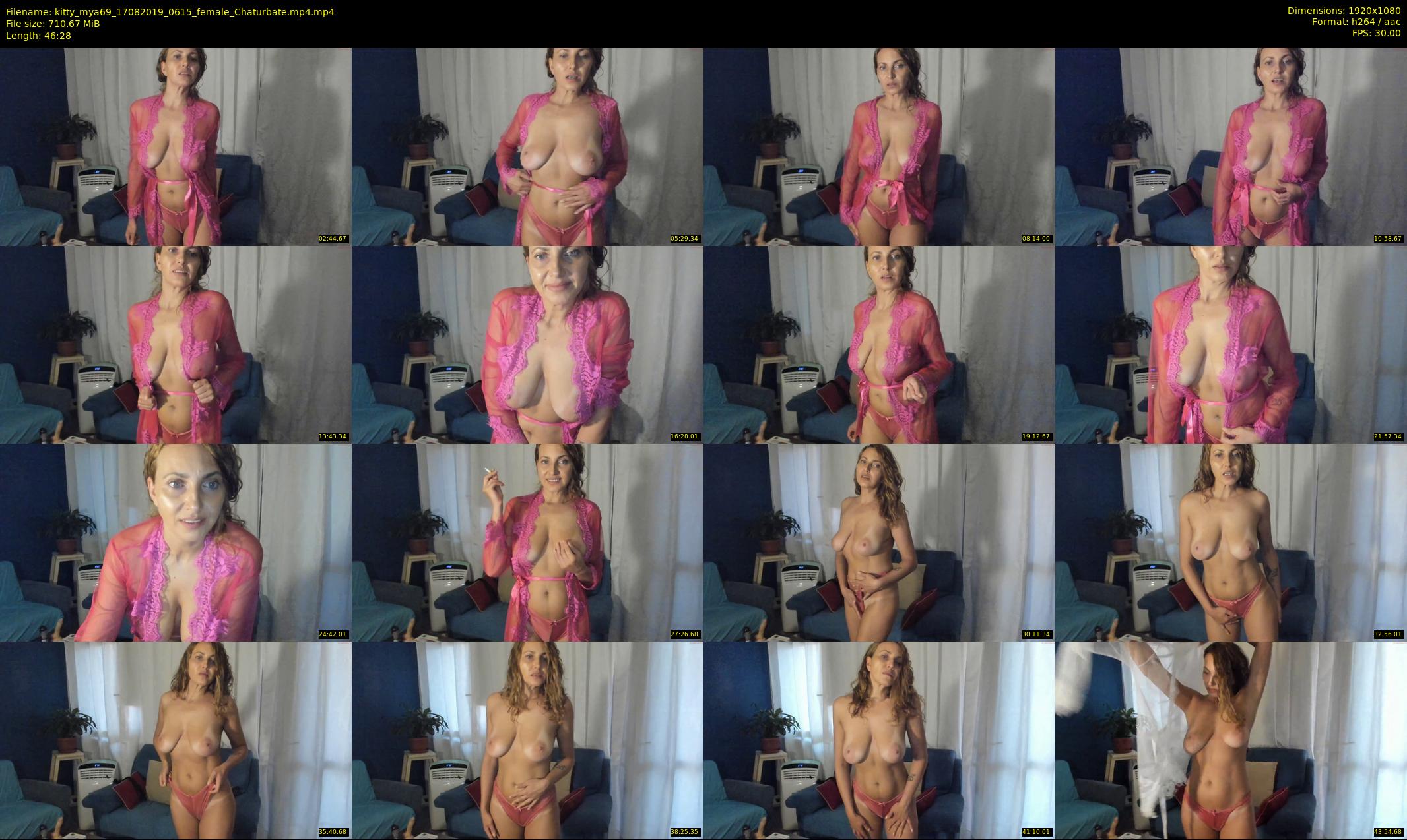 kitty_mya69 — 47 minute Chaturbate female cam show recording, 1080p, Aug 17, 2019