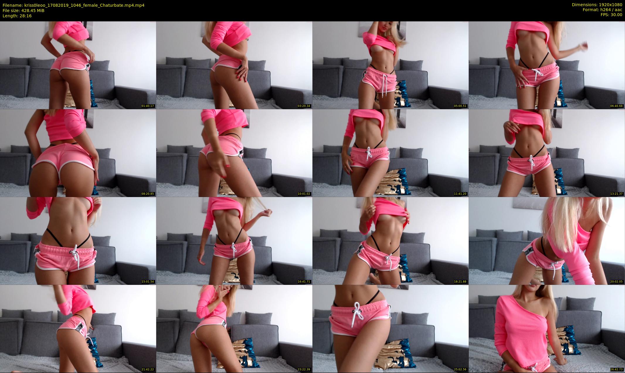 kriss0leoo — 29 minute Chaturbate couple cam show recording, 1080p, Aug 17, 2019