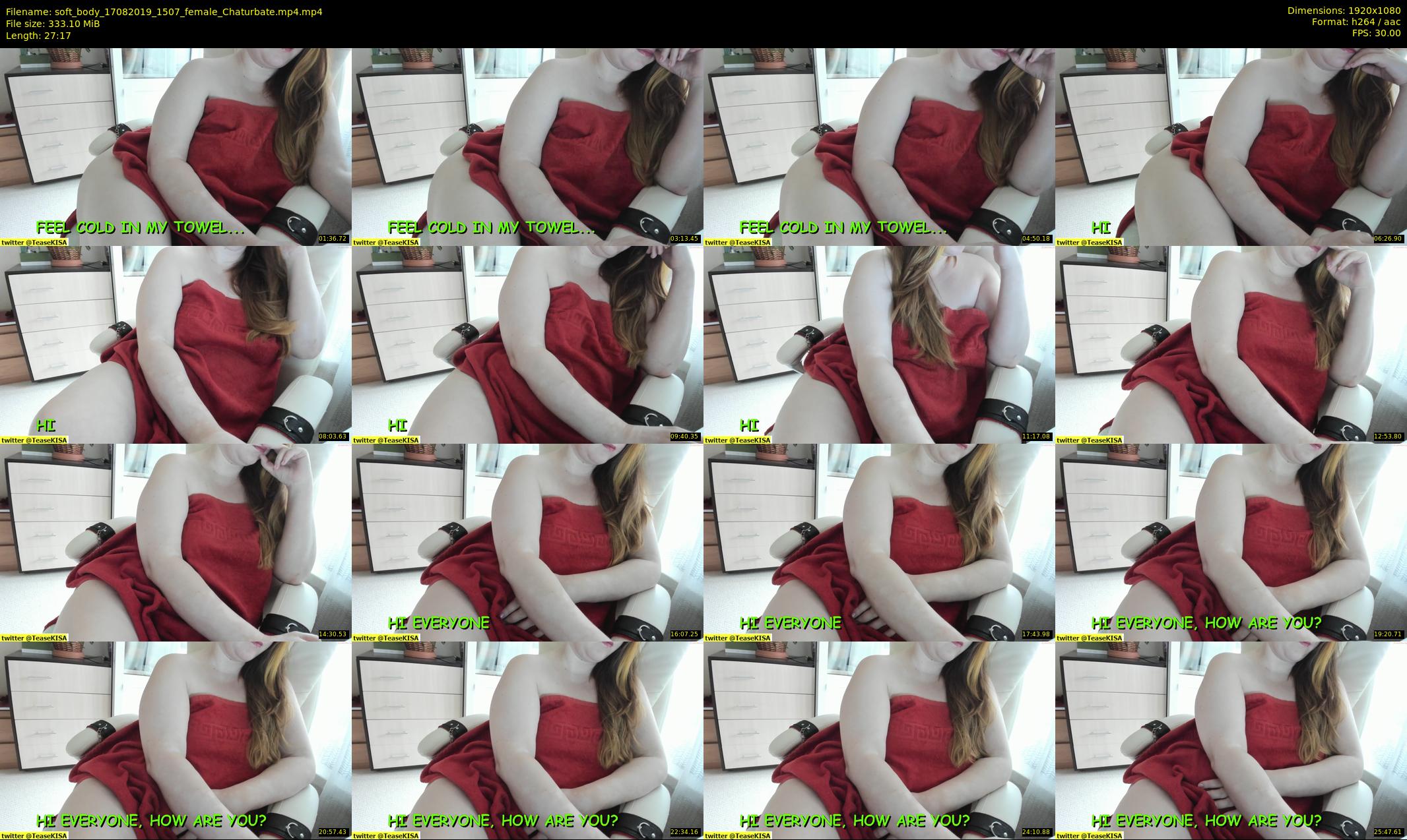 soft_body — 28 minute Chaturbate female cam show recording, 1080p, Aug 17, 2019