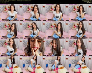 sophia_alejandra — 25 minute Chaturbate female cam show recording, 720p, Aug 17, 2019