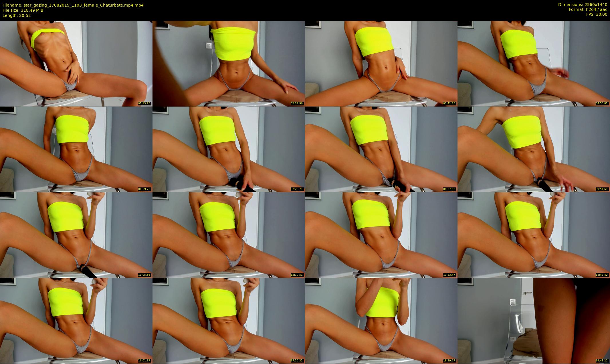star_gazing — 21 minute Chaturbate female cam show recording, 1080p, Aug 17, 2019