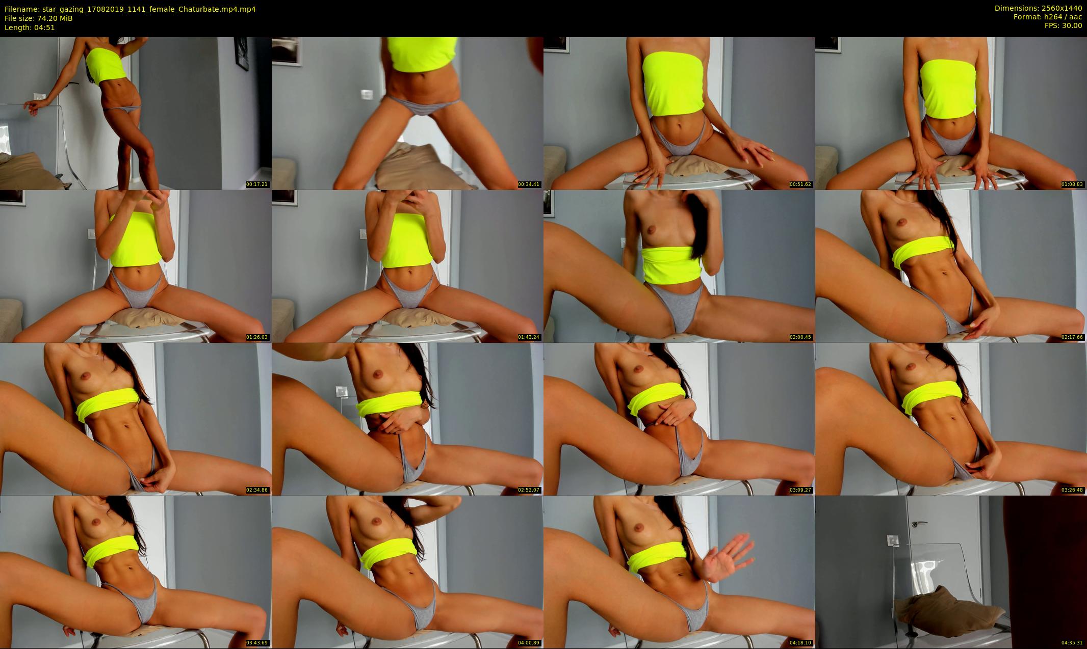 star_gazing — 5 minute Chaturbate female cam show recording, 1080p, Aug 17, 2019