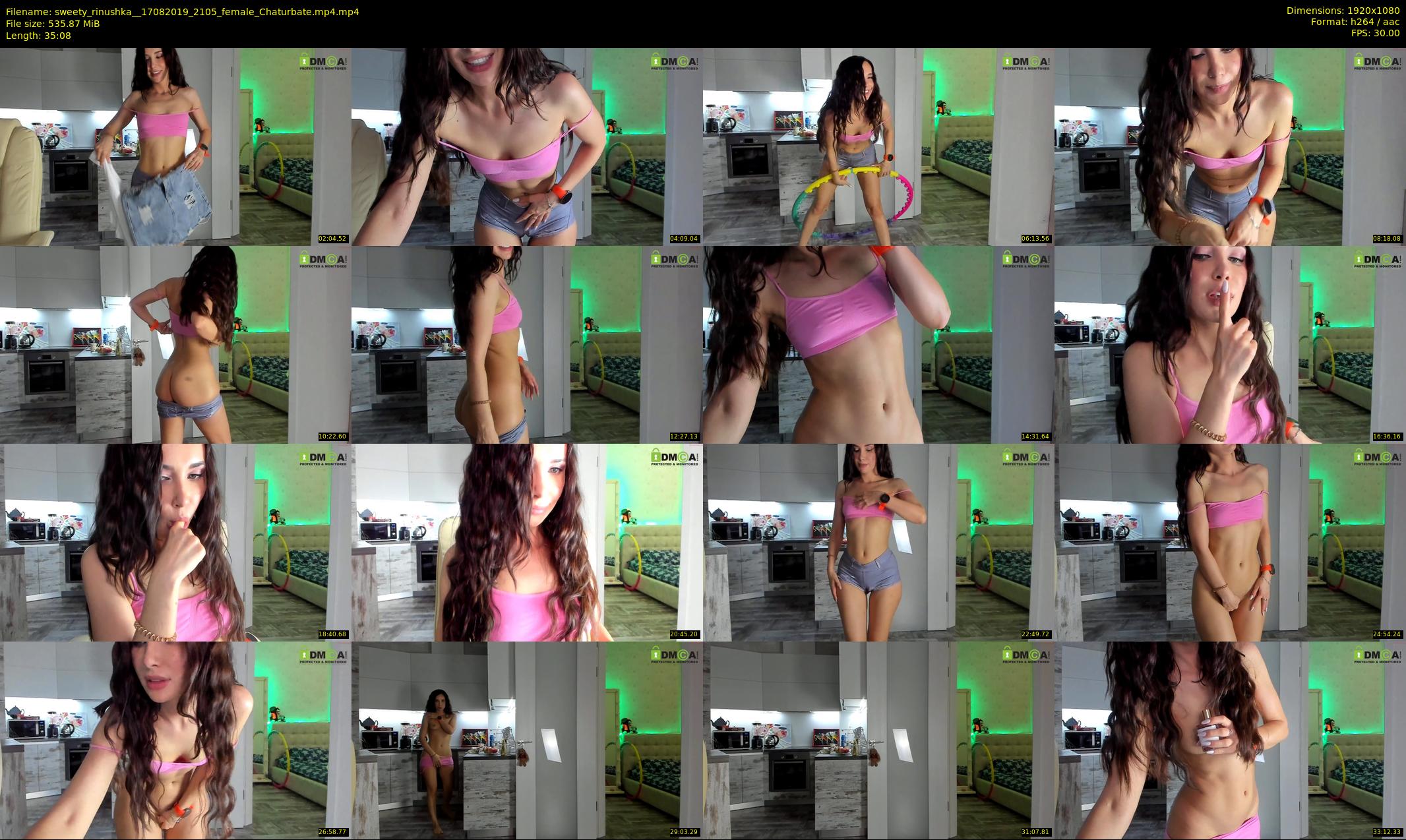 sweety_rinushka_ — 36 minute Chaturbate female cam show recording, 1080p, Aug 17, 2019