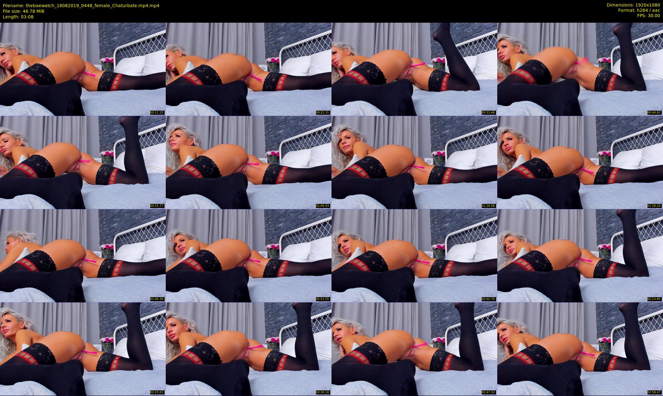 thebaewatch — 4 minute Chaturbate female cam show recording, 1080p, Aug 18, 2019