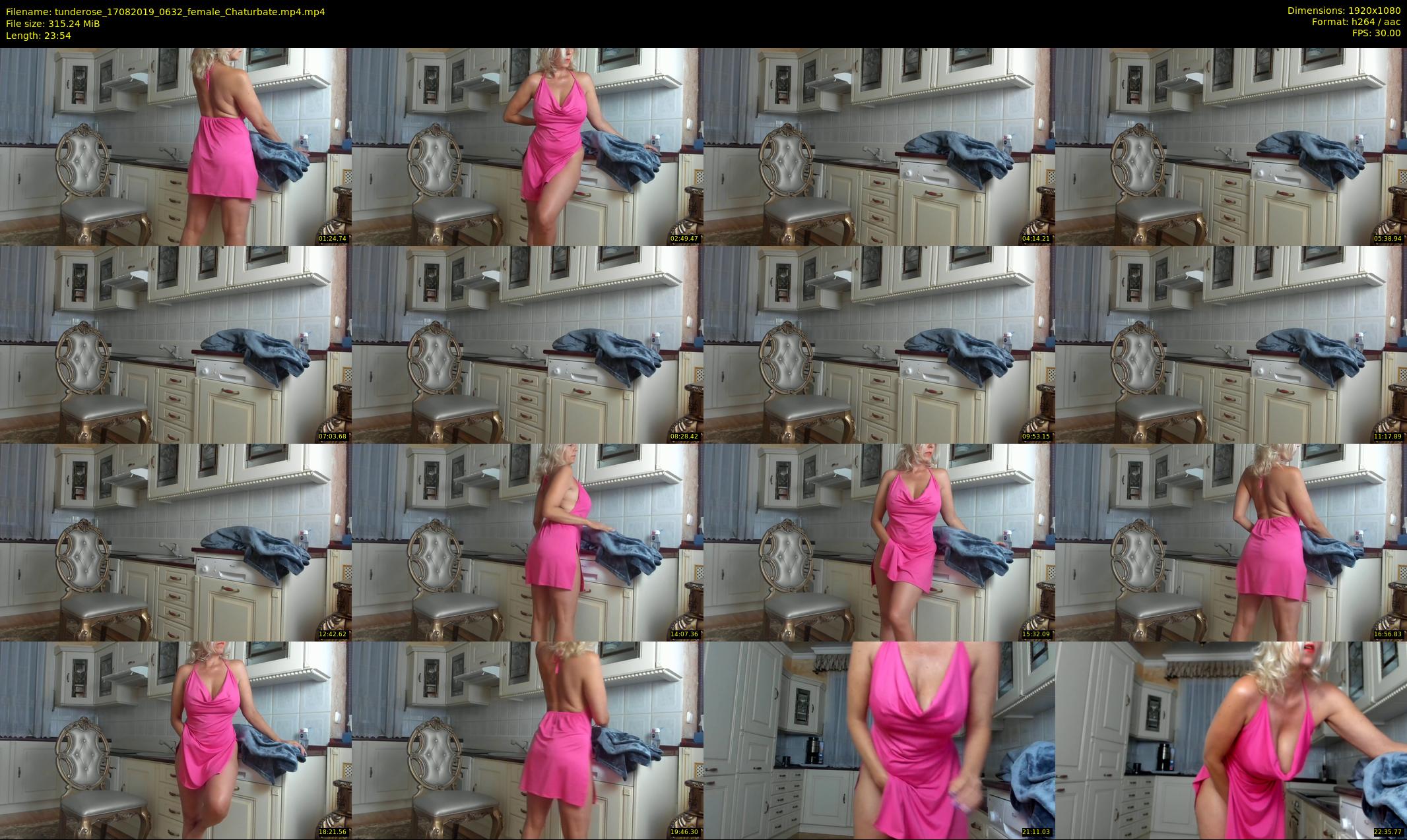 tunderose — 24 minute Chaturbate female cam show recording, 1080p, Aug 17, 2019