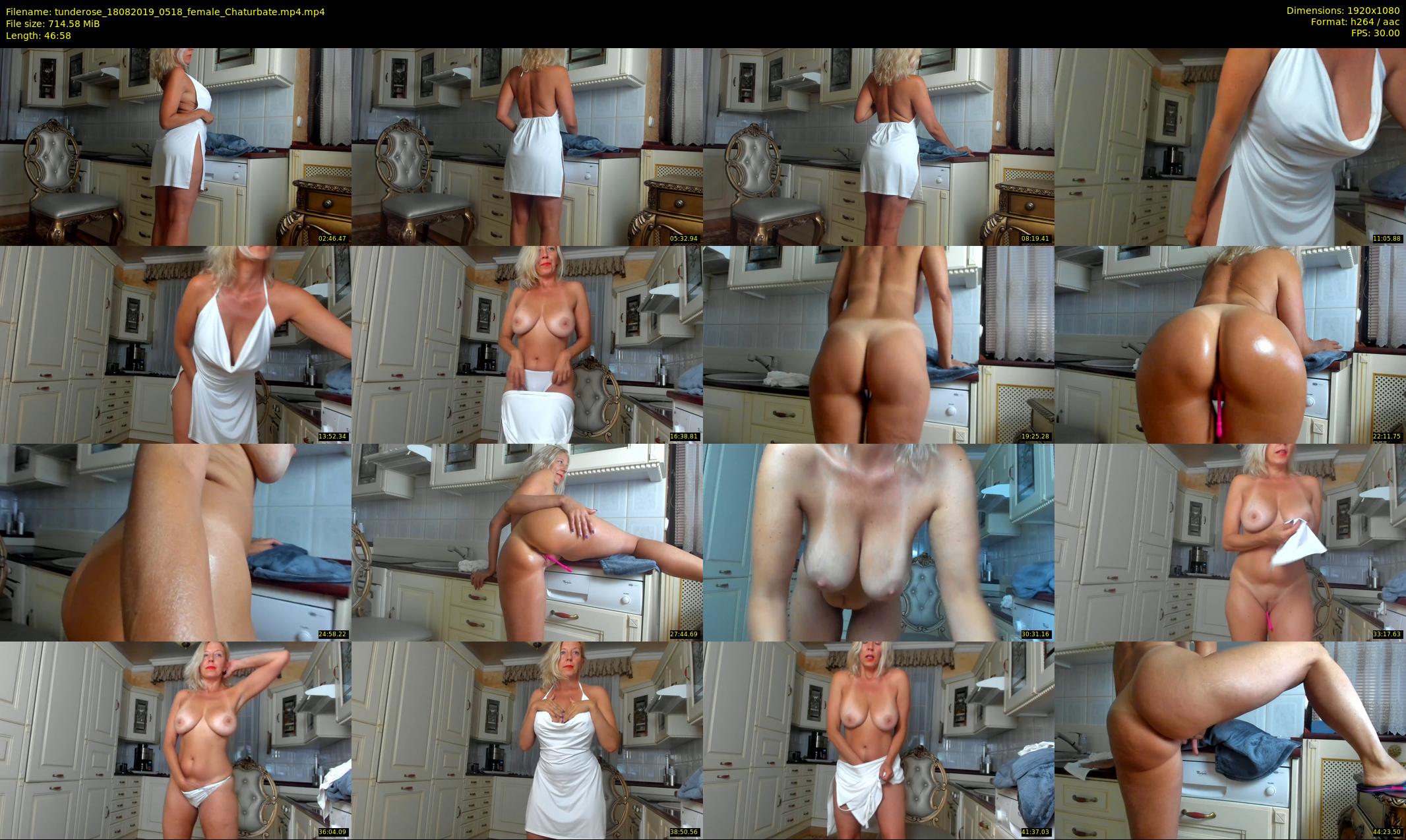 tunderose — 47 minute Chaturbate female cam show recording, 1080p, Aug 18, 2019