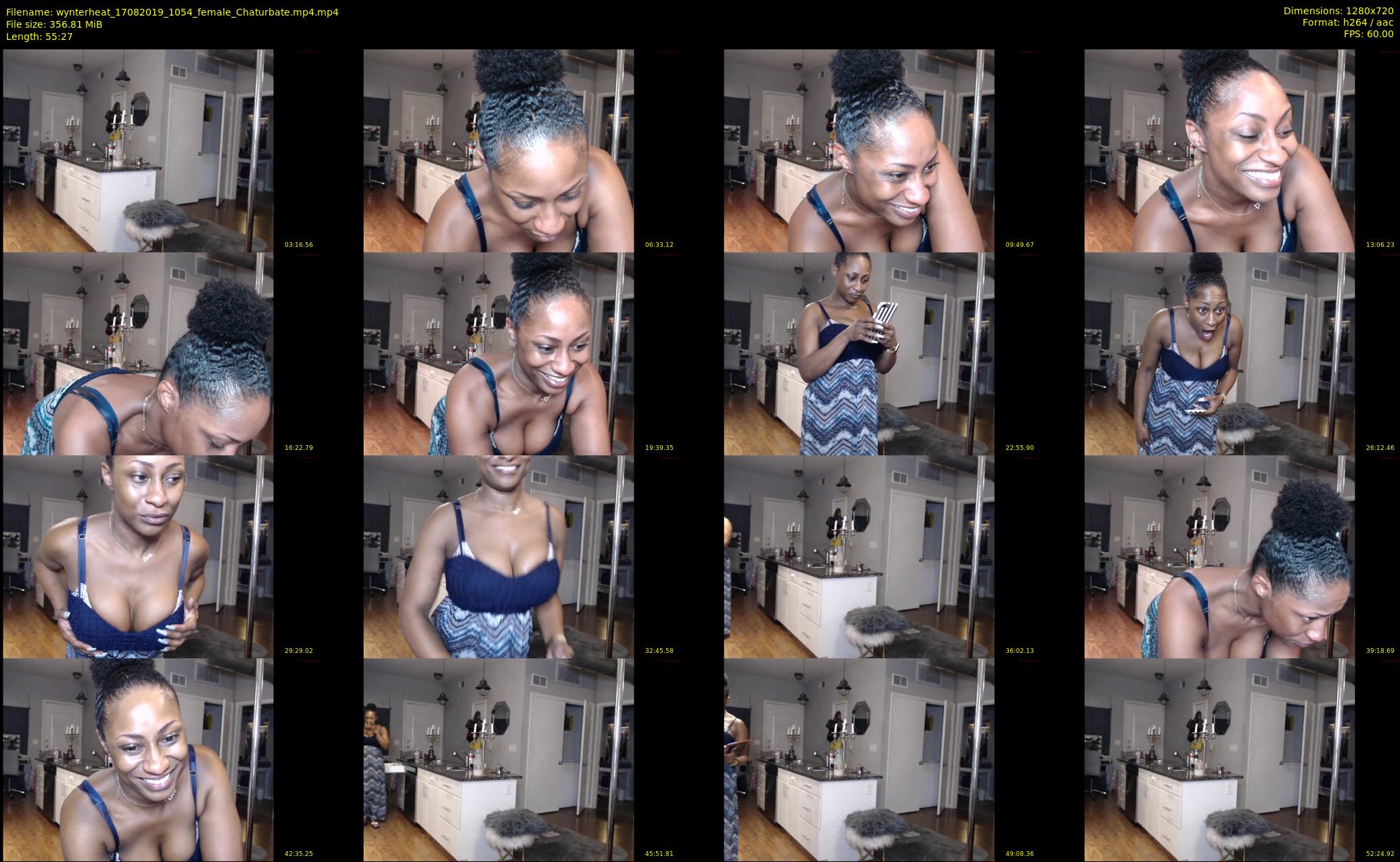 wynterheat — 56 minute Chaturbate female cam show recording, 720p, Aug 17, 2019
