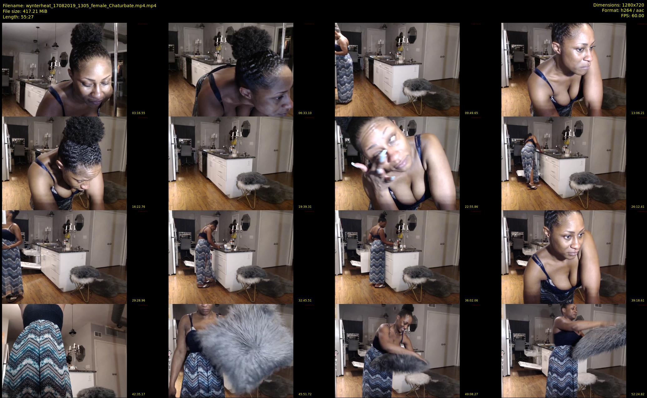wynterheat — 56 minute Chaturbate female cam show recording, 720p, Aug 17, 2019