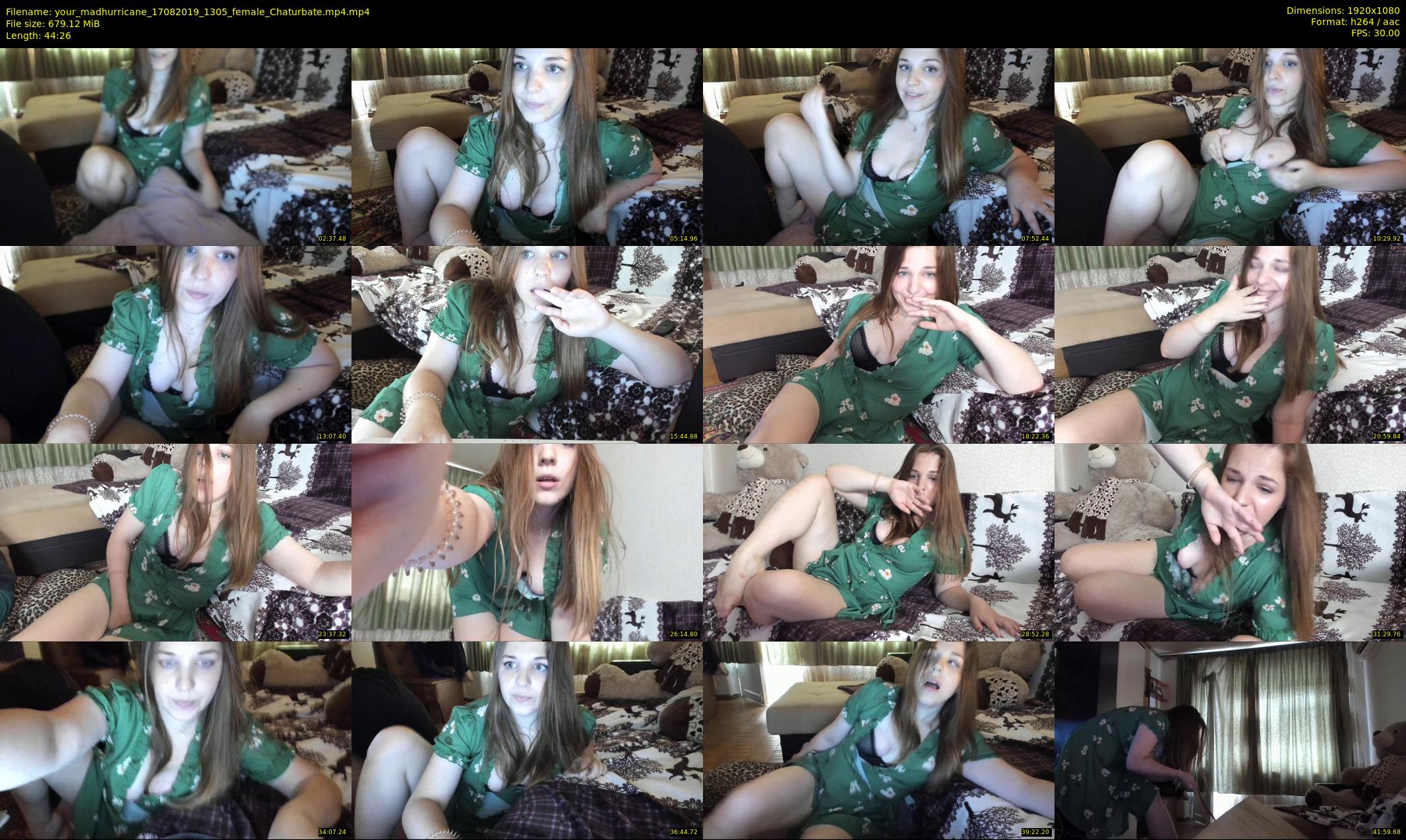 your_madhurricane — 45 minute Chaturbate female cam show recording, 1080p, Aug 17, 2019