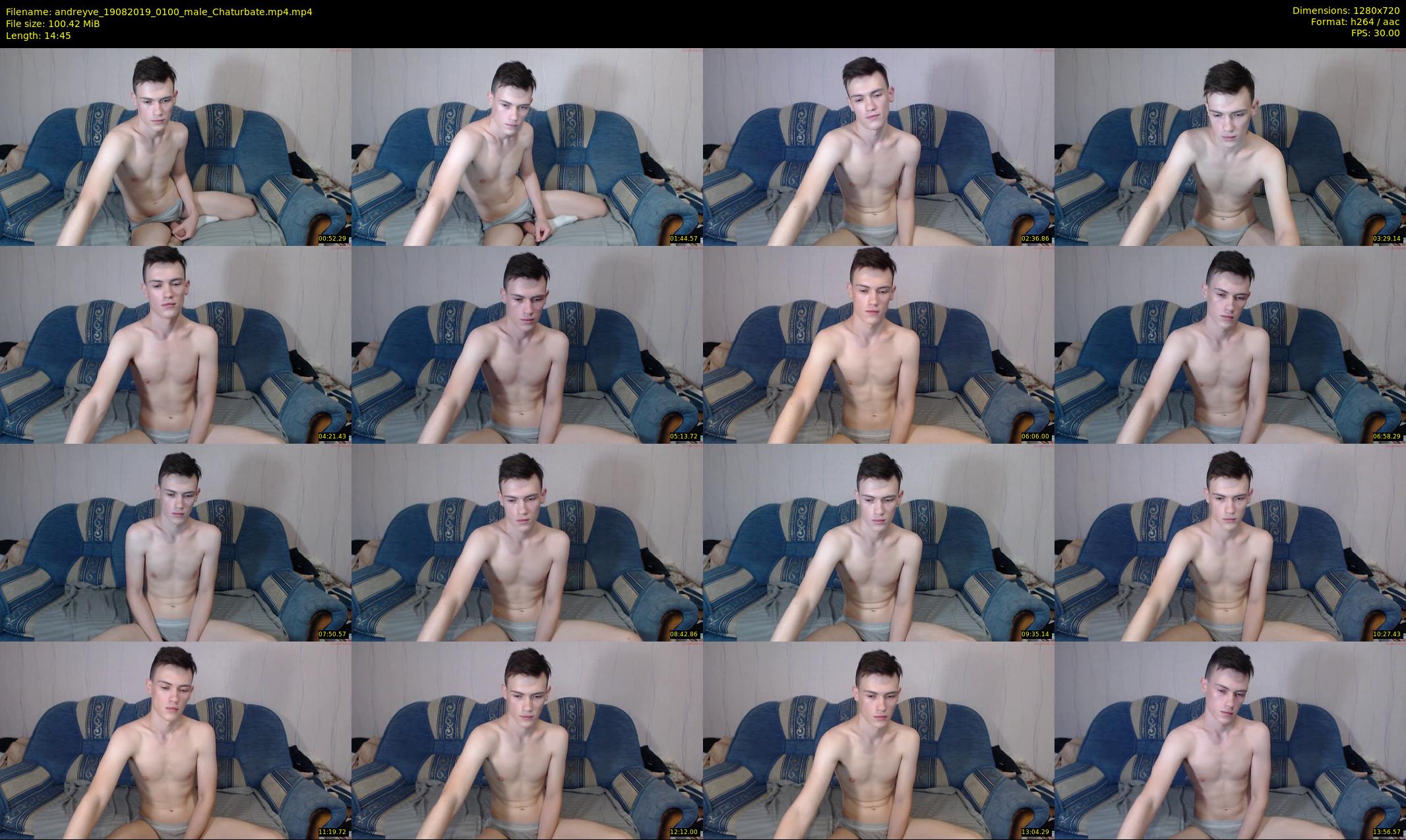 andreyve — 15 minute Chaturbate male cam show recording, 720p, Aug 19, 2019