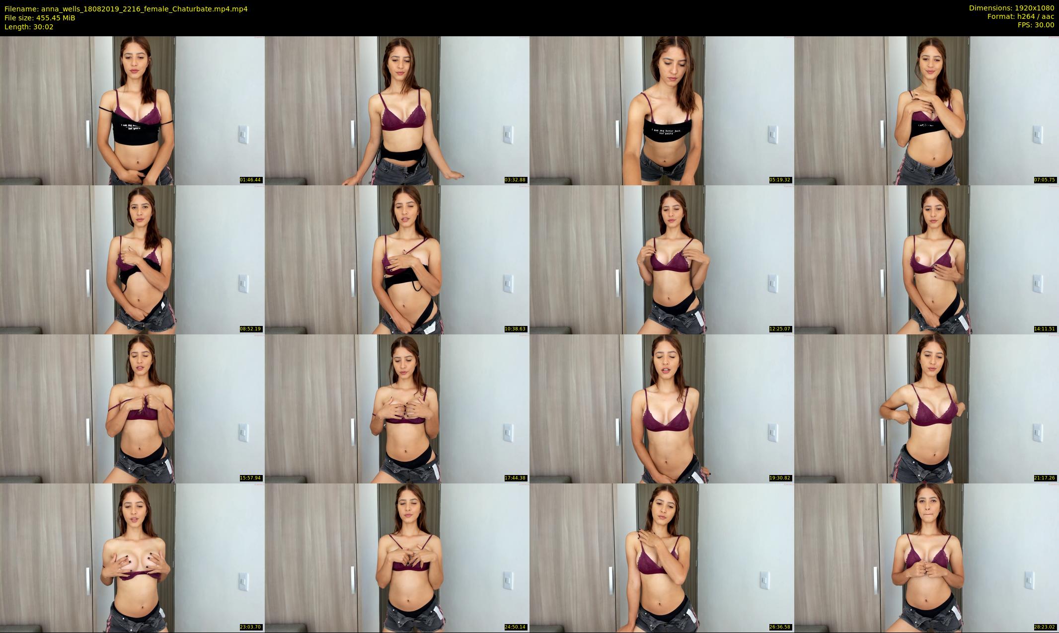 anna_wells — 31 minute Chaturbate female cam show recording, 1080p, Aug 18, 2019