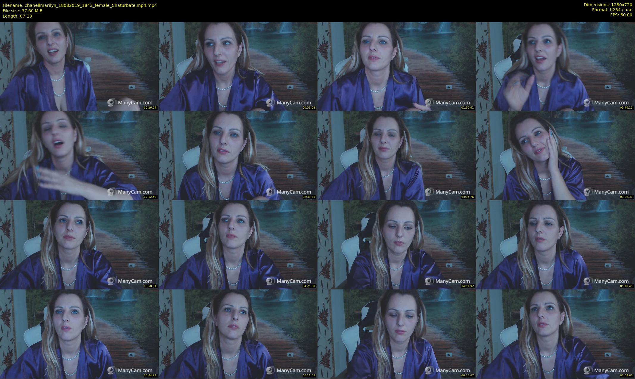 chanellmarilyn — 8 minute Chaturbate female cam show recording, 720p, Aug 18, 2019