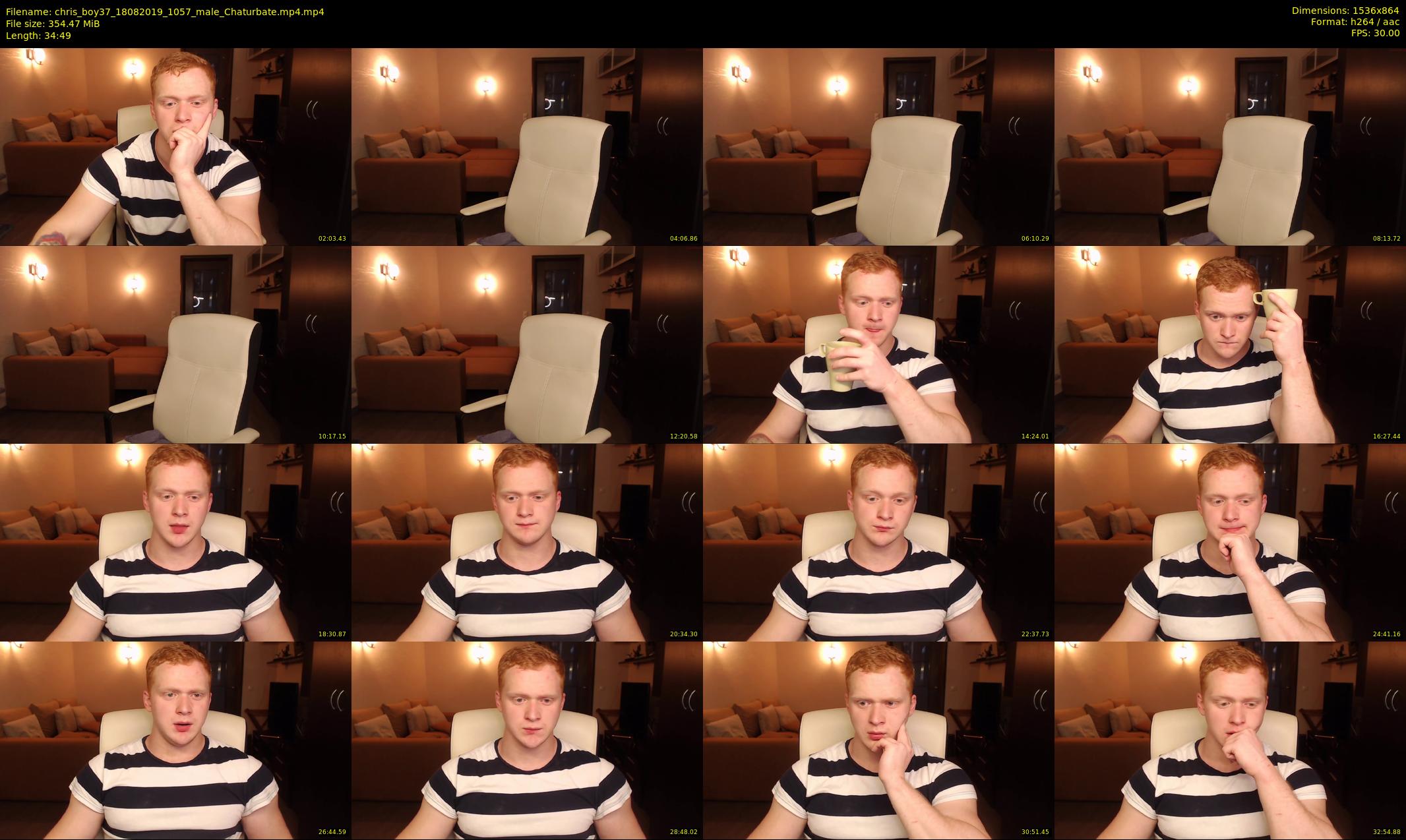 chris_boy37 — 35 minute Chaturbate male cam show recording, 720p, Aug 18, 2019