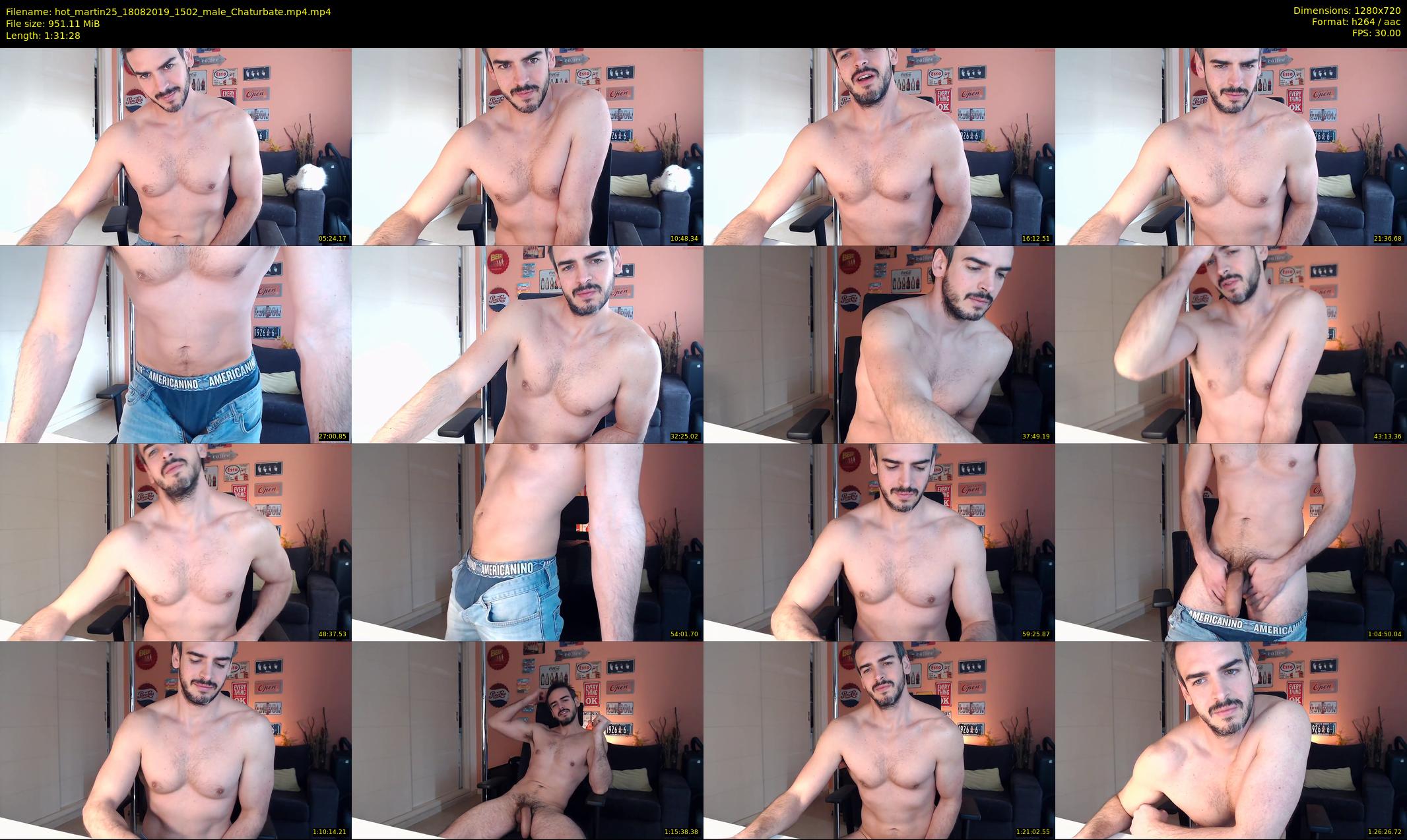 hot_martin25 — 92 minute Chaturbate male cam show recording, 720p, Aug 18, 2019